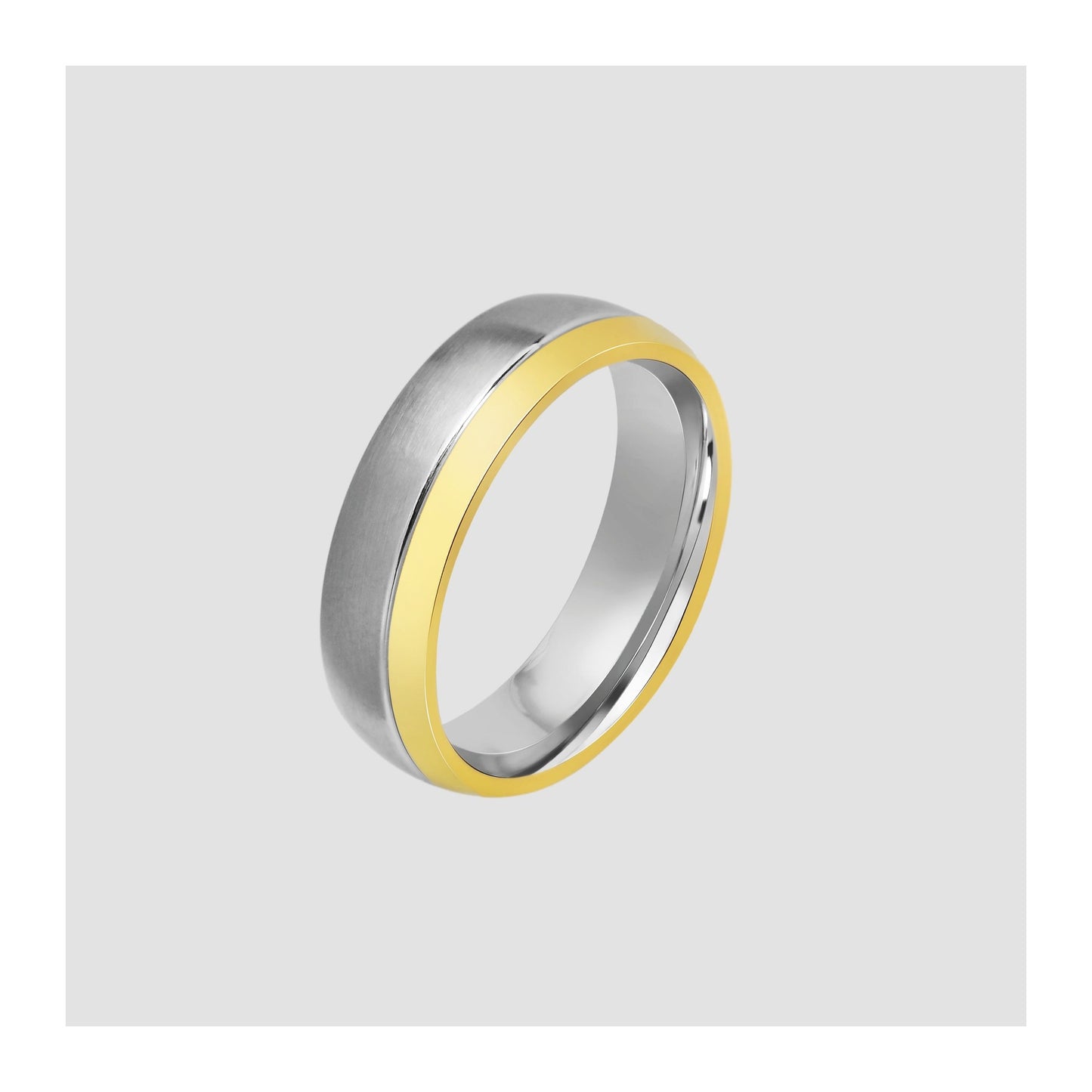 Herren Ring aus Edelstahl