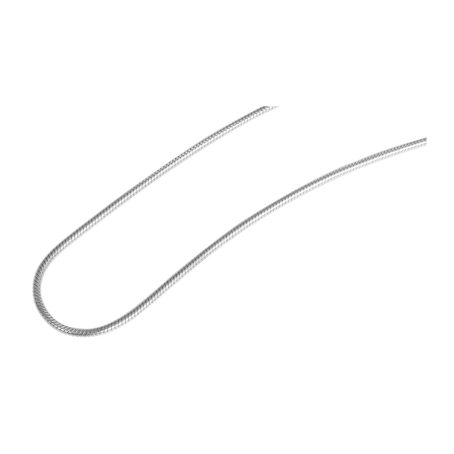 Damen Halskette – Schlangenkette aus 925 Silber 42 cm