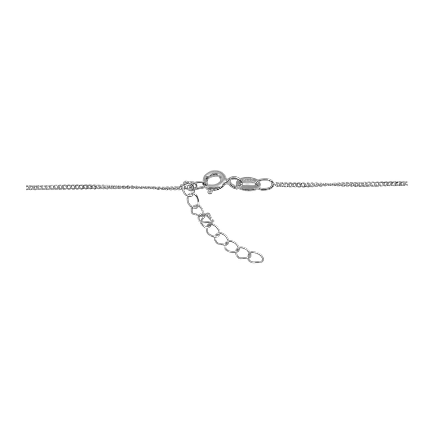 Damen Halskette aus 925 Silber 50 cm