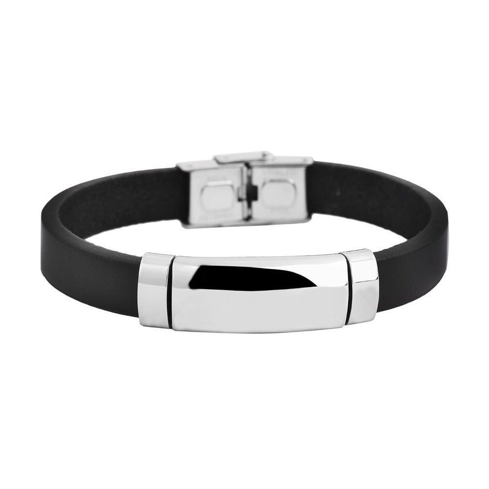 Unisex Armband aus Leder 21 cm