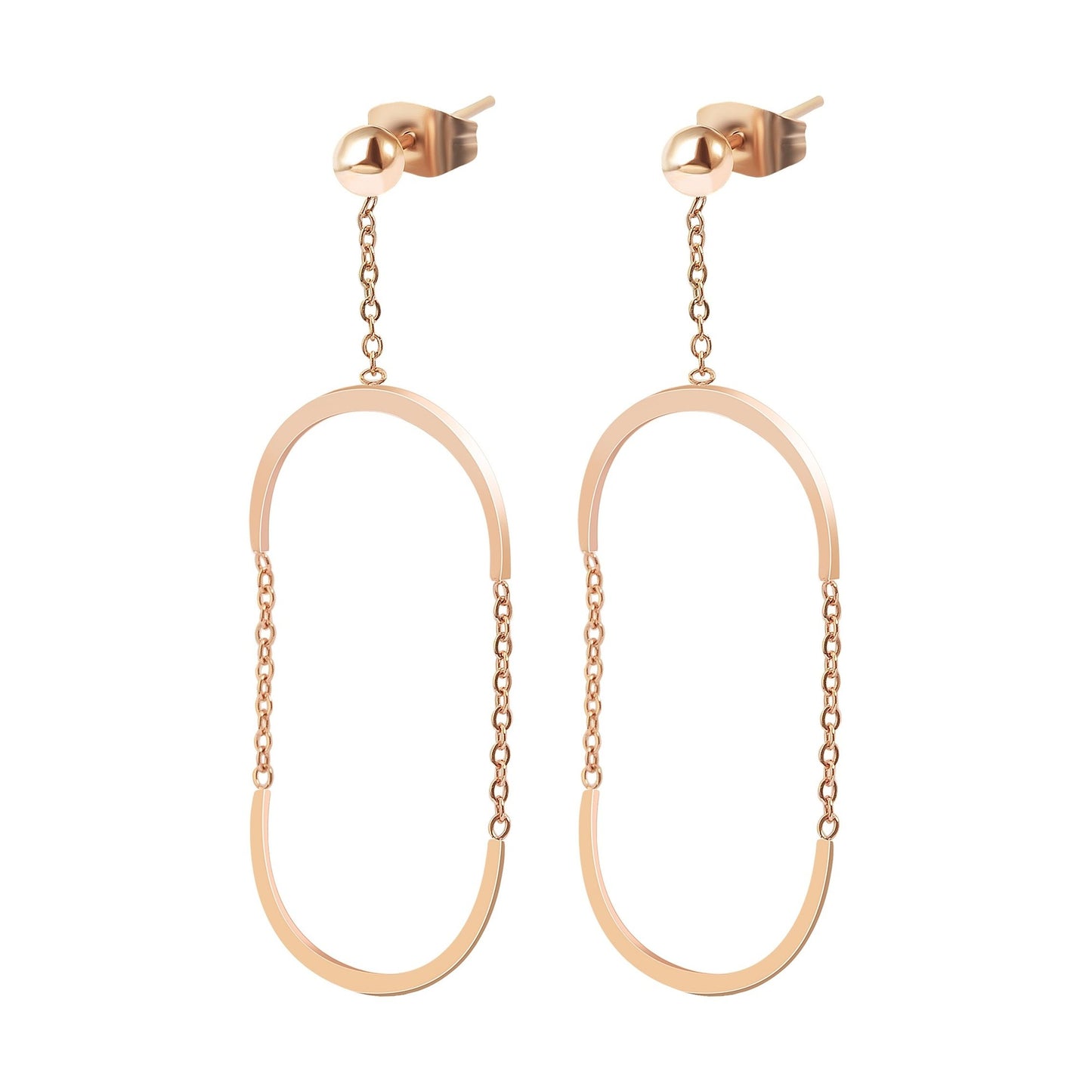 Damen Ohrringe aus Edelstahl