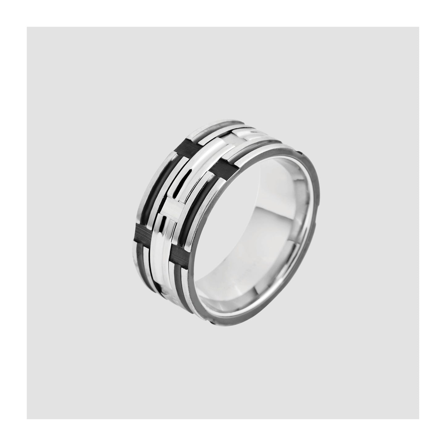 Herren Ring aus Edelstahl