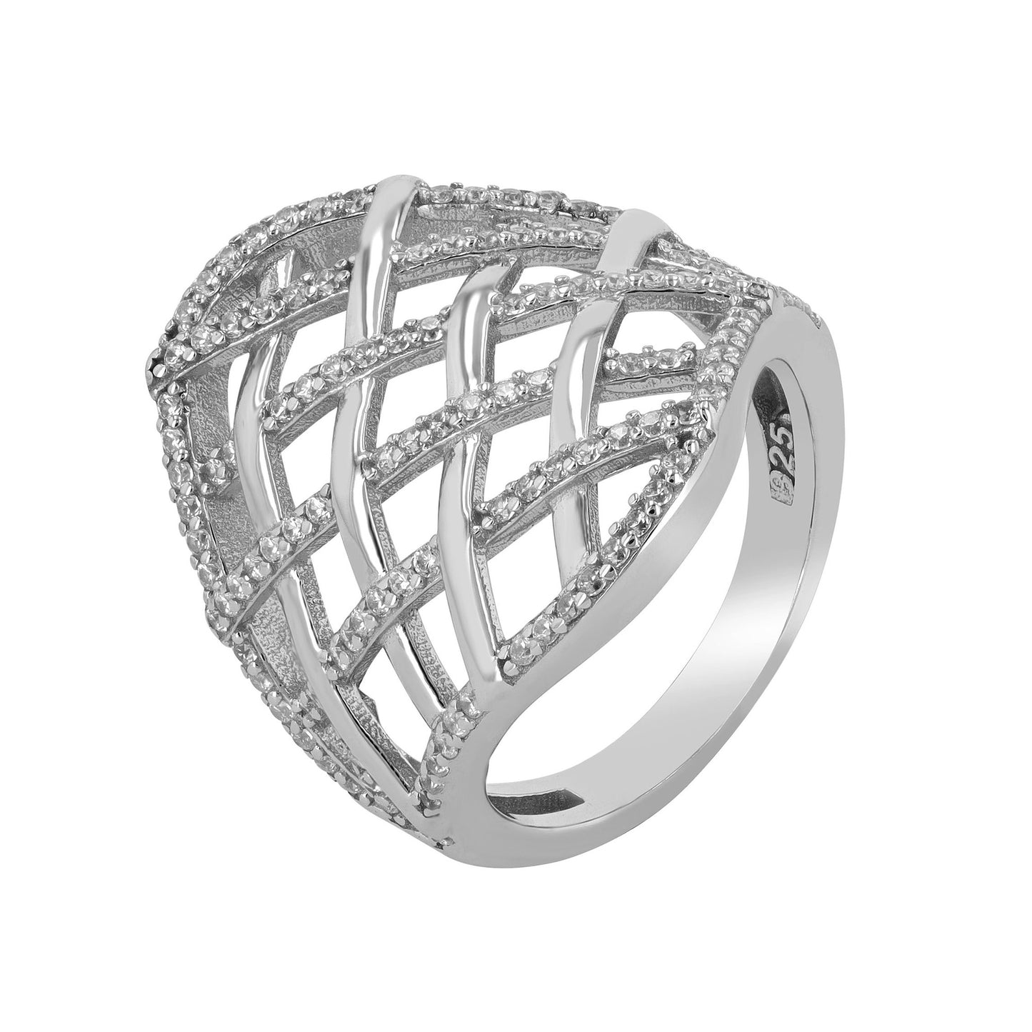 Damen Ring aus 925 Silber