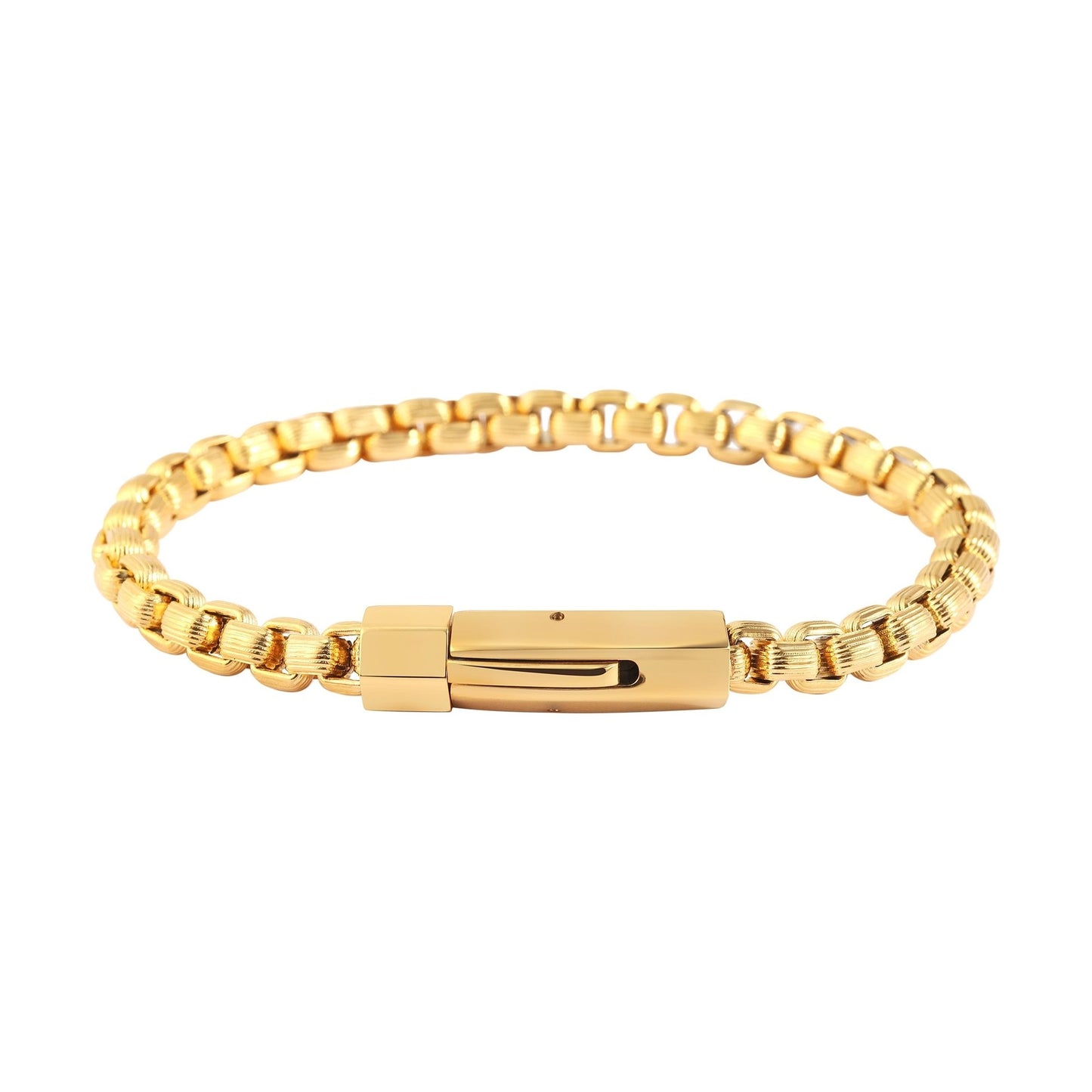 Unisex Armband aus Edelstahl 22 cm