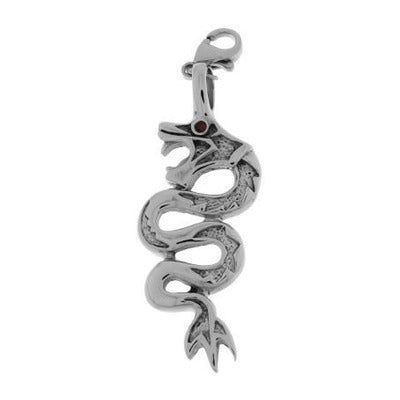 Damen Anhänger aus Edelstahl mit Zirkonia