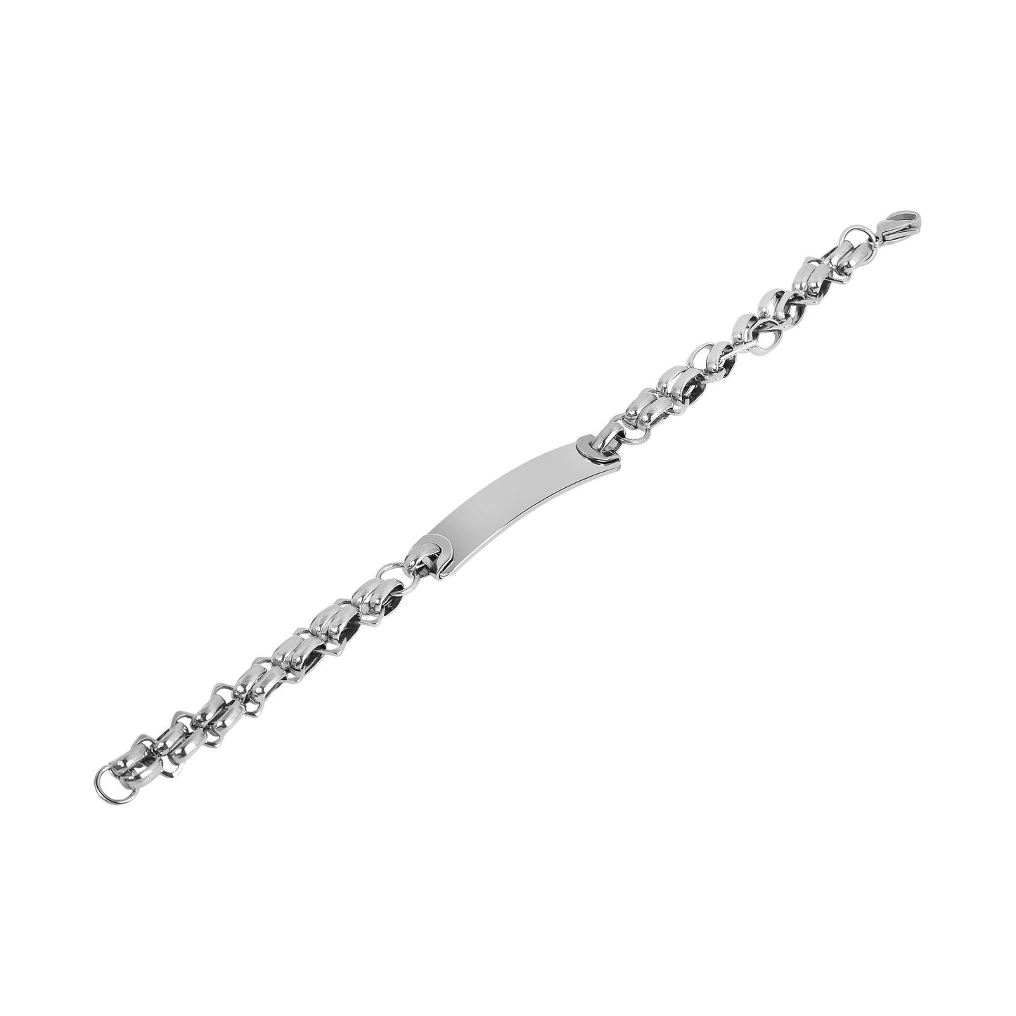 Unisex Armband aus Edelstahl 21,5 cm