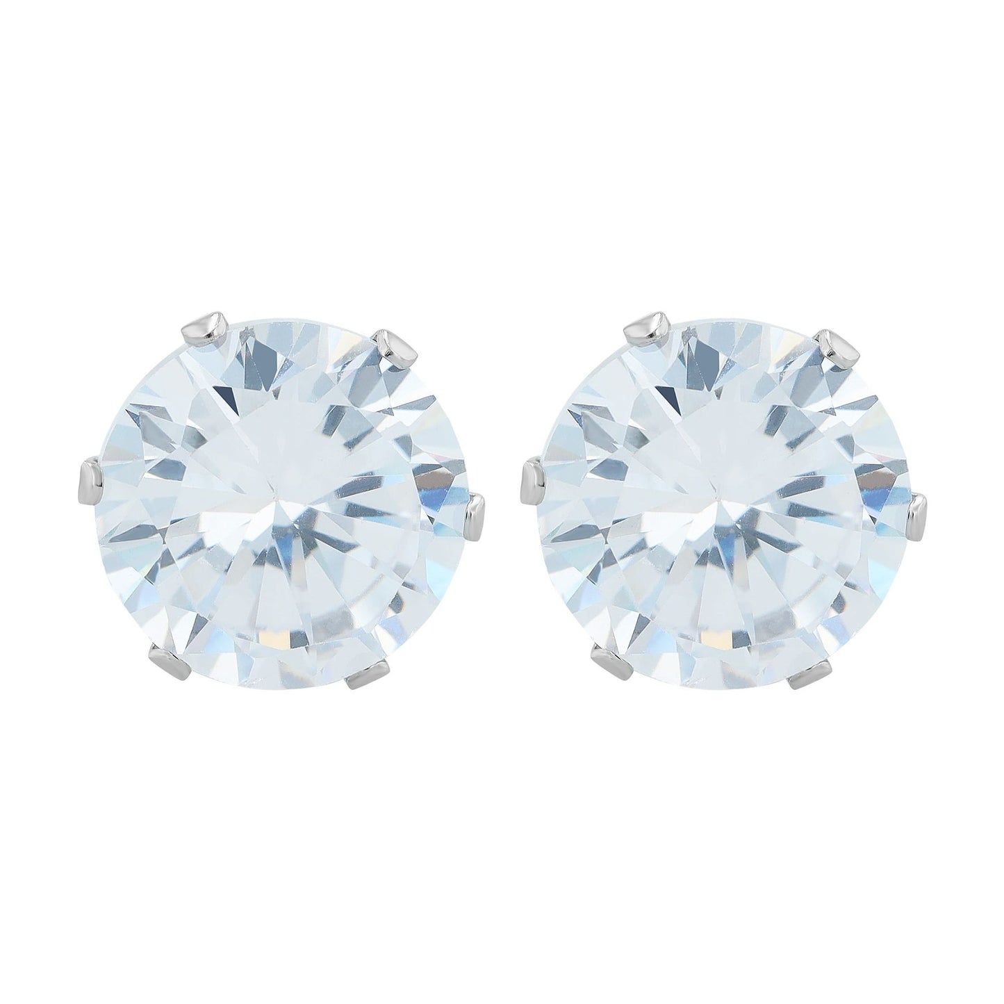 Damen Ohrringe – Ohrstecker aus Edelstahl mit Zirkonia
