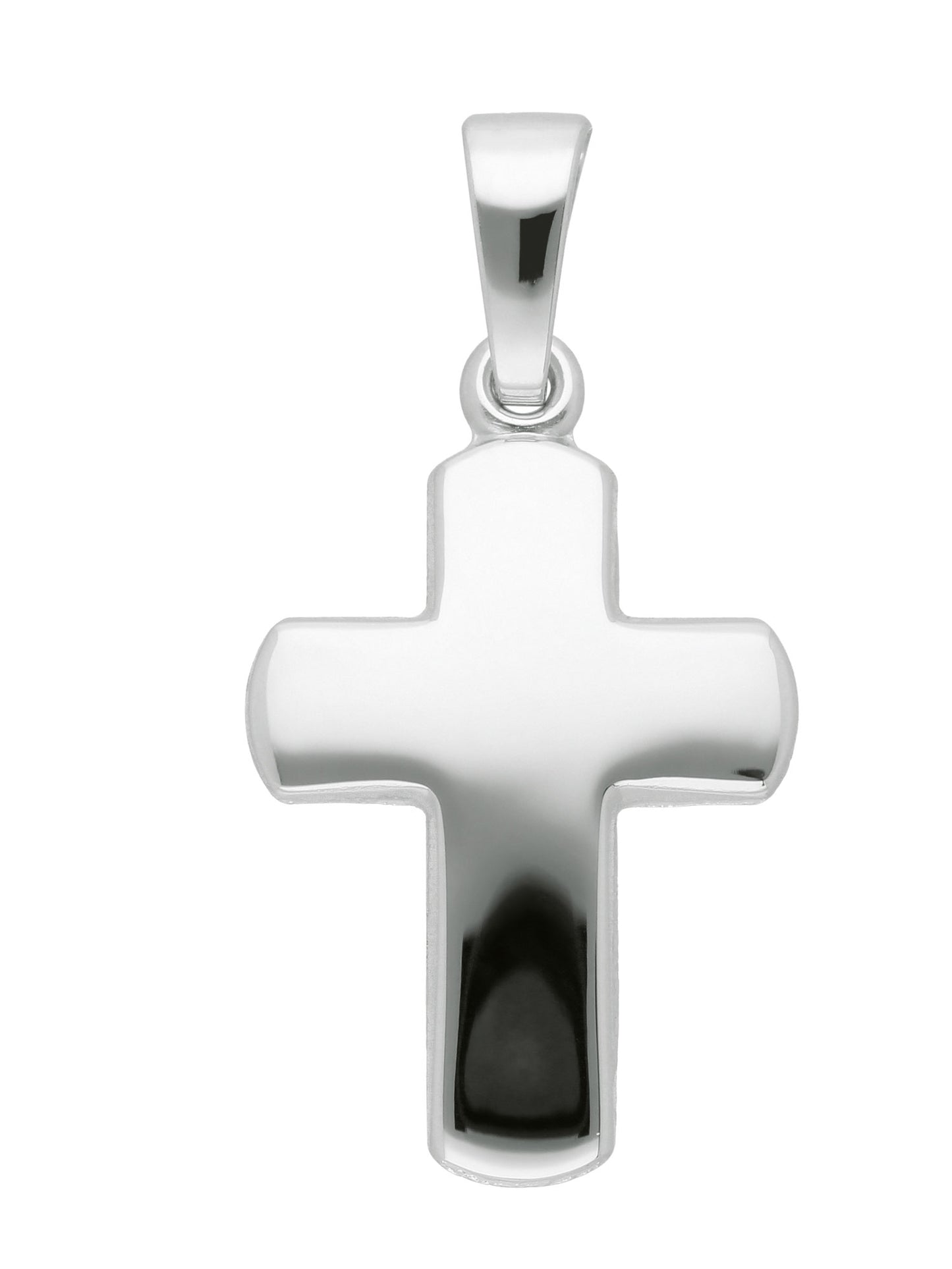 Adelia´s 585 Weißgold Kreuz Anhänger