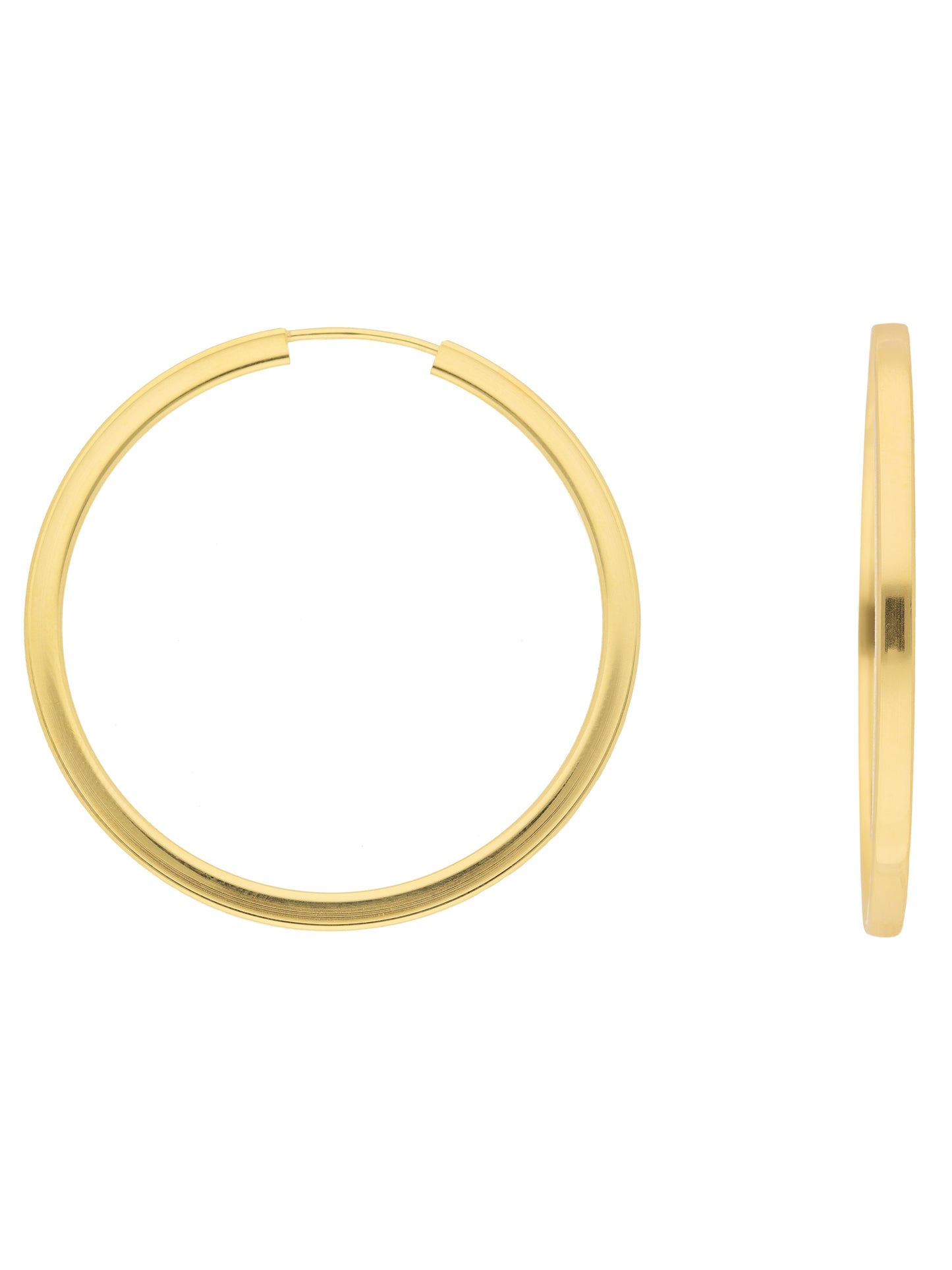 Adelia´s 333 Gold Ohrringe Creolen Ø 38 mm