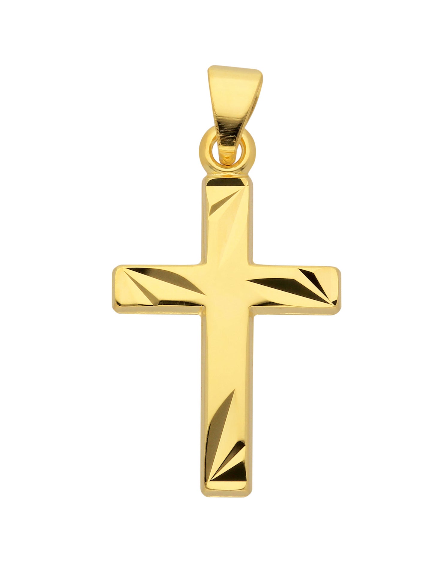 Adelia´s 585 Gold Kreuz Anhänger