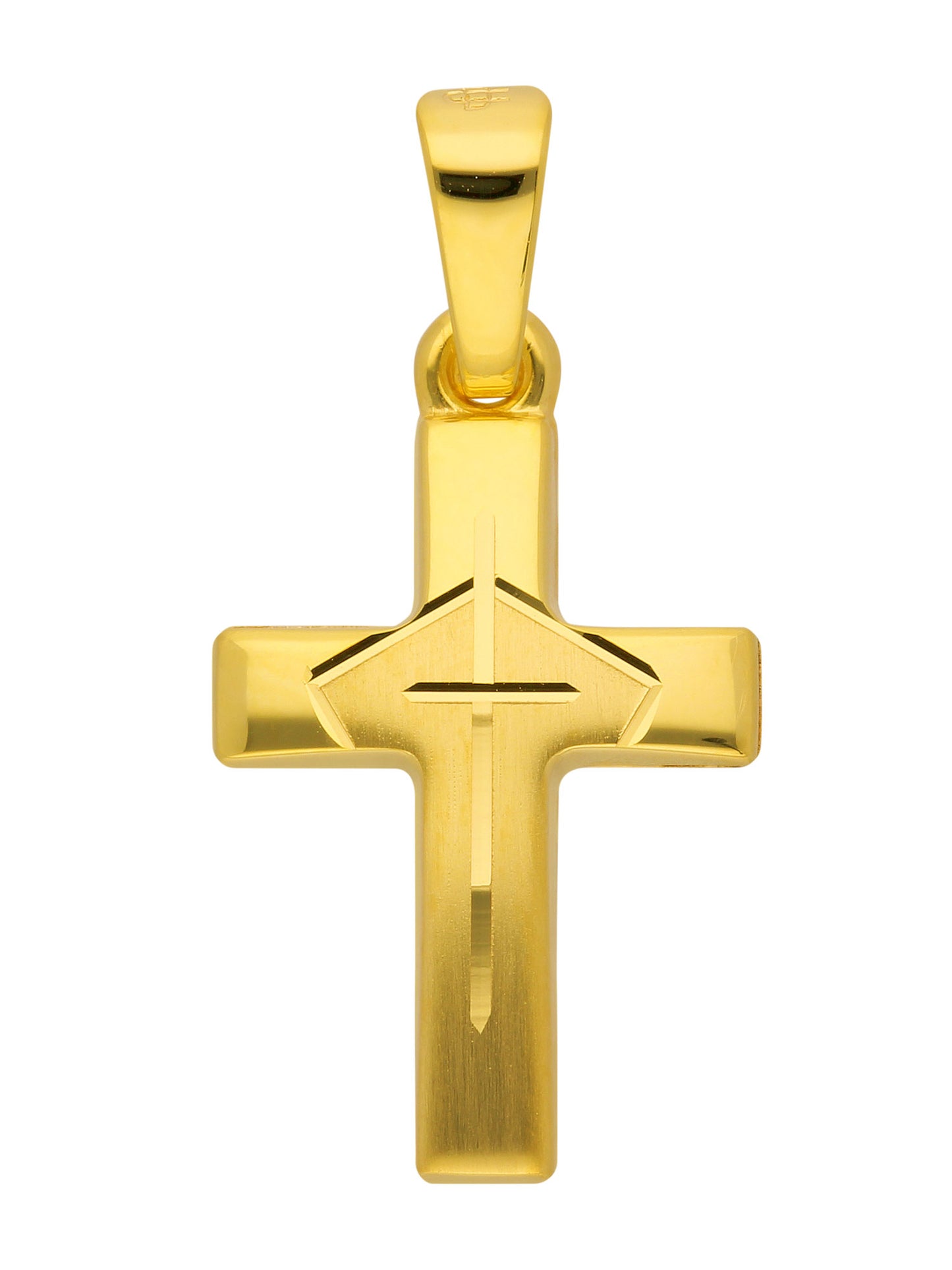 Adelia´s 585 Gold Kreuz Anhänger