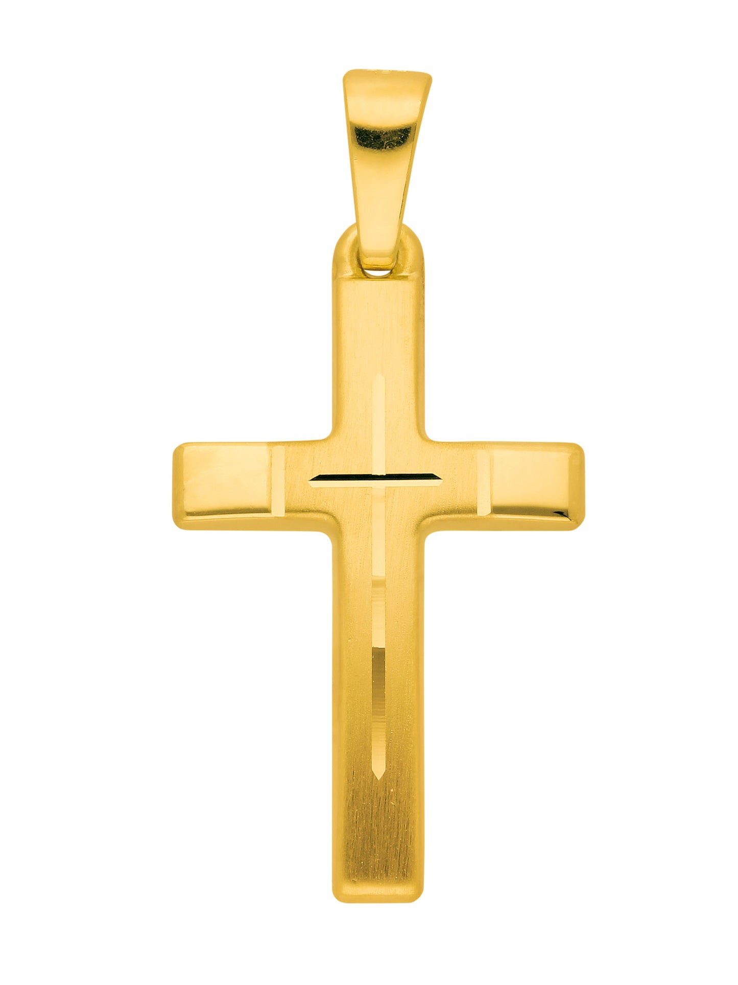 Adelia´s 585 Gold Kreuz Anhänger