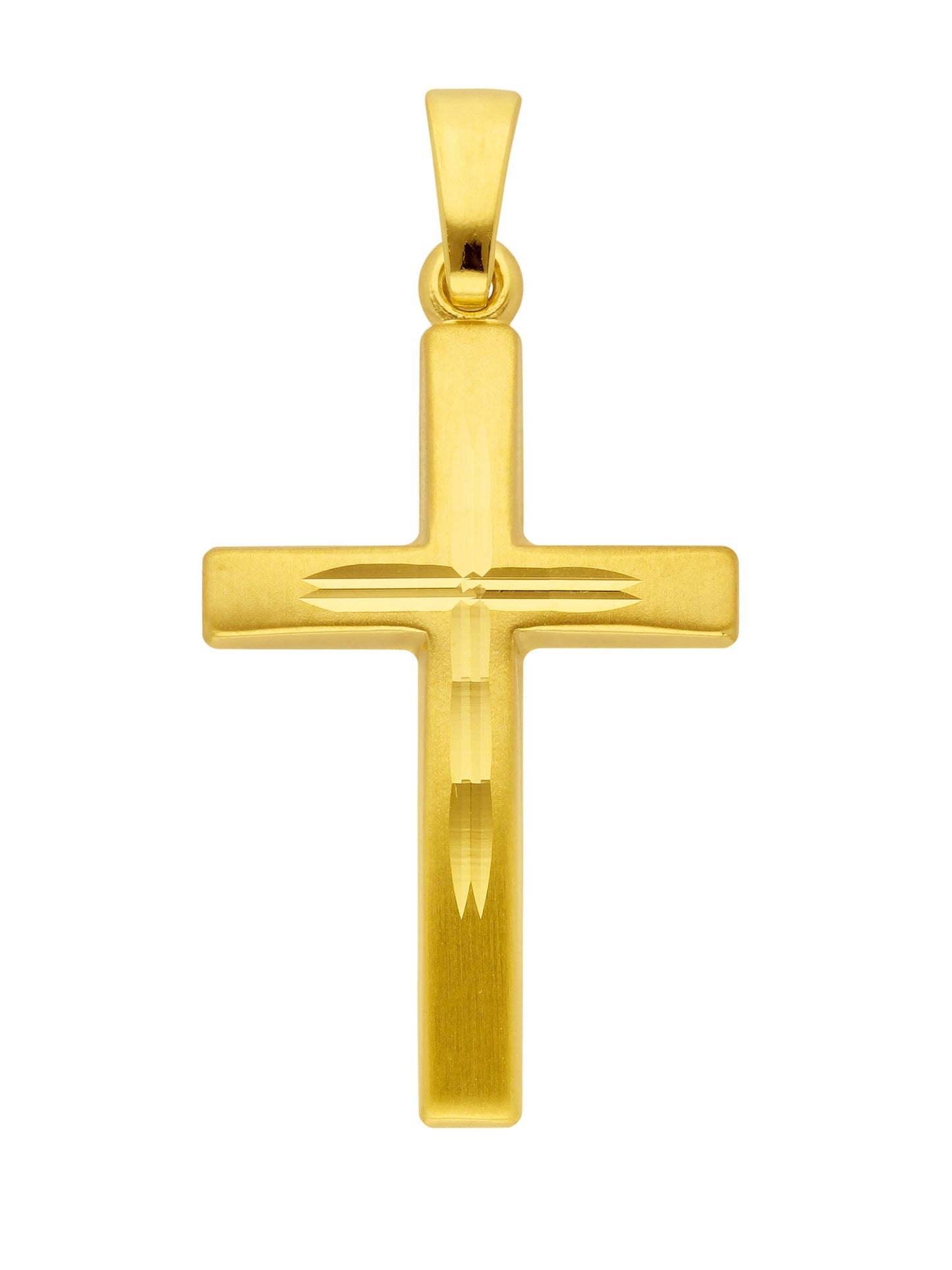 Adelia´s 585 Gold Kreuz Anhänger