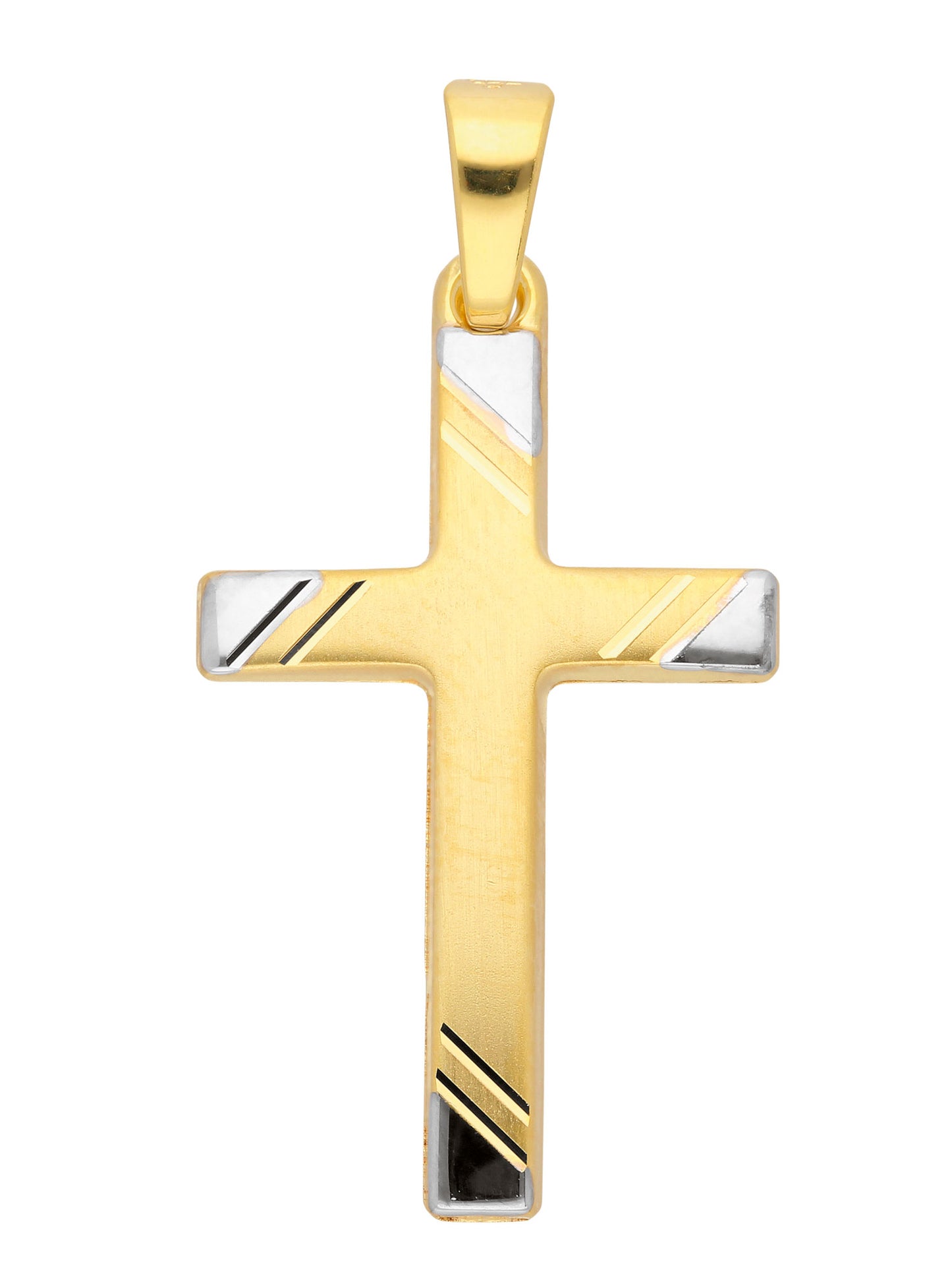 Adelia´s 585 Gold Kreuz Anhänger