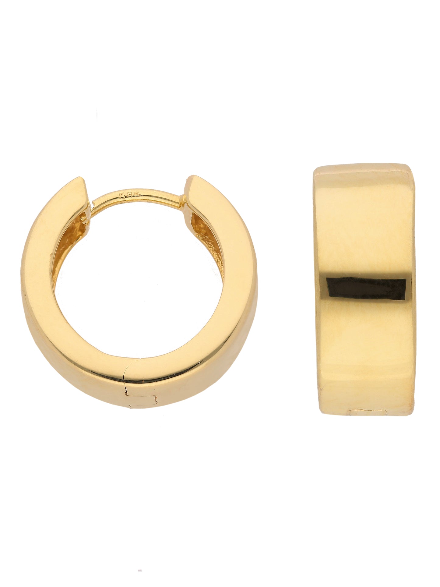 Adelia´s 333 Gold Ohrringe Creolen Ø 15 mm
