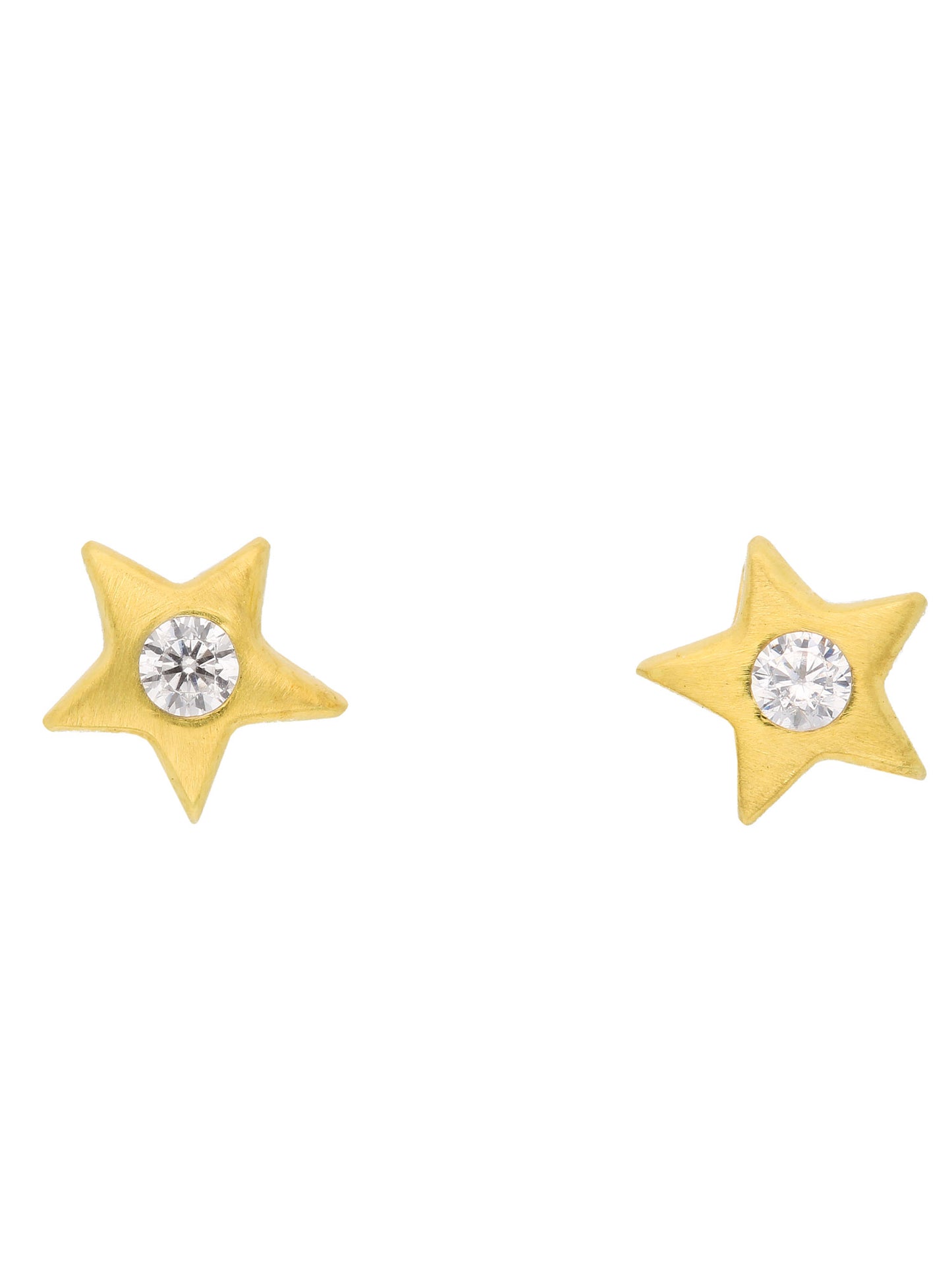 Adelia´s 333 Gold Ohrringe Ohrstecker Stern mit Zirkonia