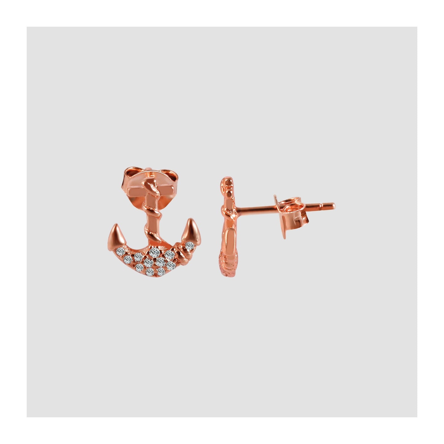 Damen Ohrringe – Ohrstecker aus 925 Silber mit Zirkonia
