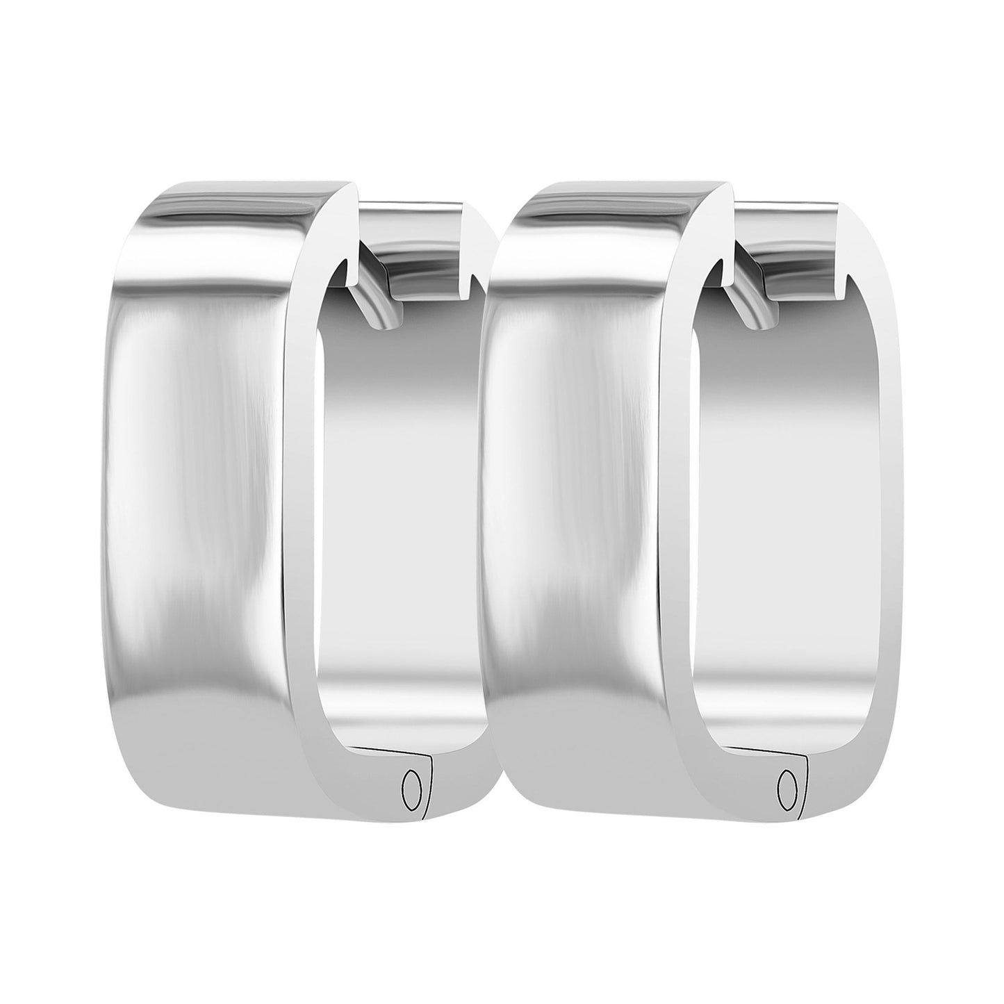 Damen Ohrringe – Klappcreole aus 925 Silber