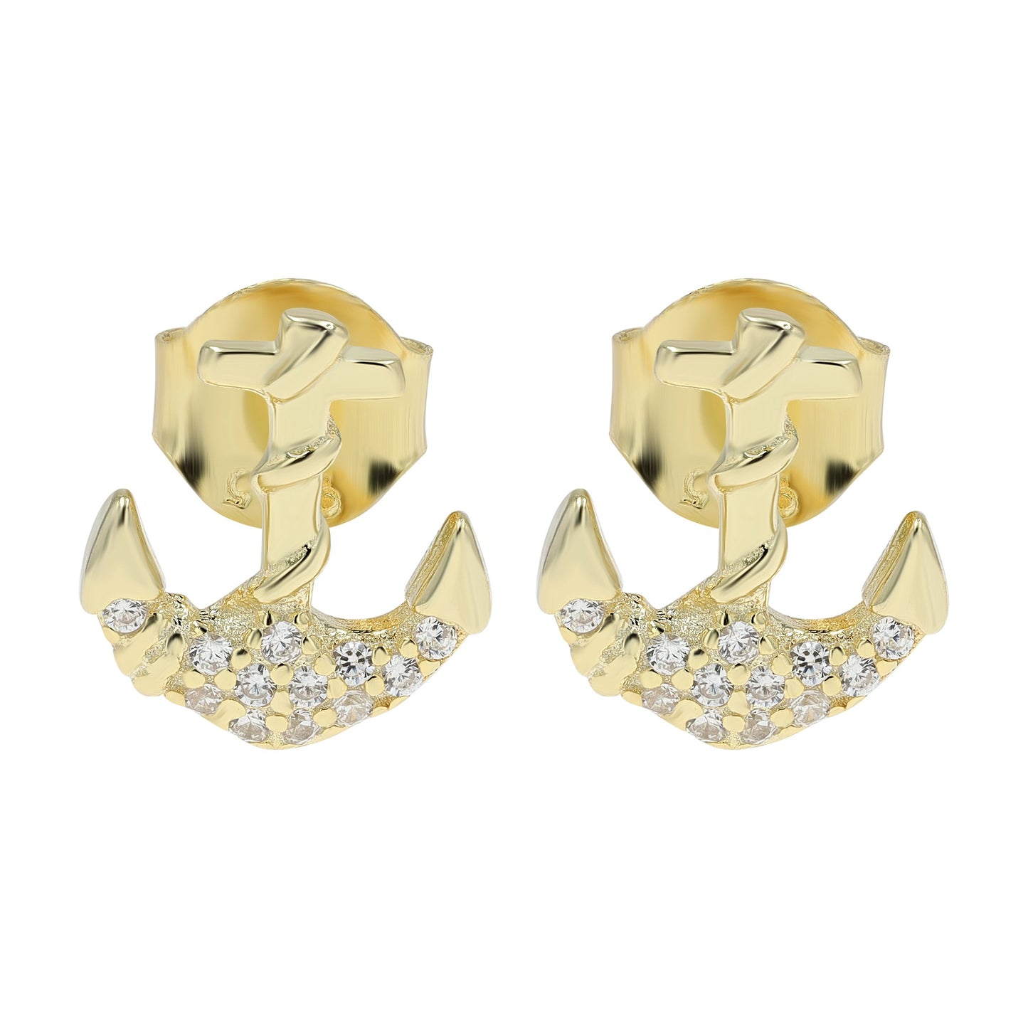 Damen Ohrringe – Ohrstecker aus 925 Silber mit Zirkonia