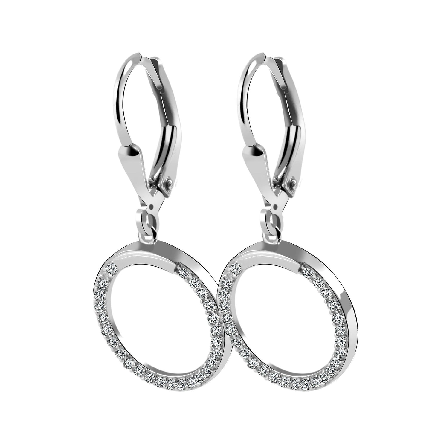 Damen Anhänger aus 925 Silber mit Zirkonia