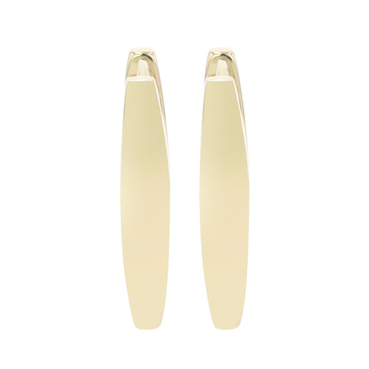 Damen Ohrringe – Klappcreole aus 333 Gold