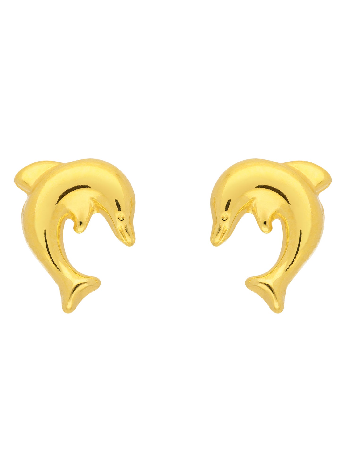 Adelia´s 333 Gold Ohrringe Ohrstecker Delphin
