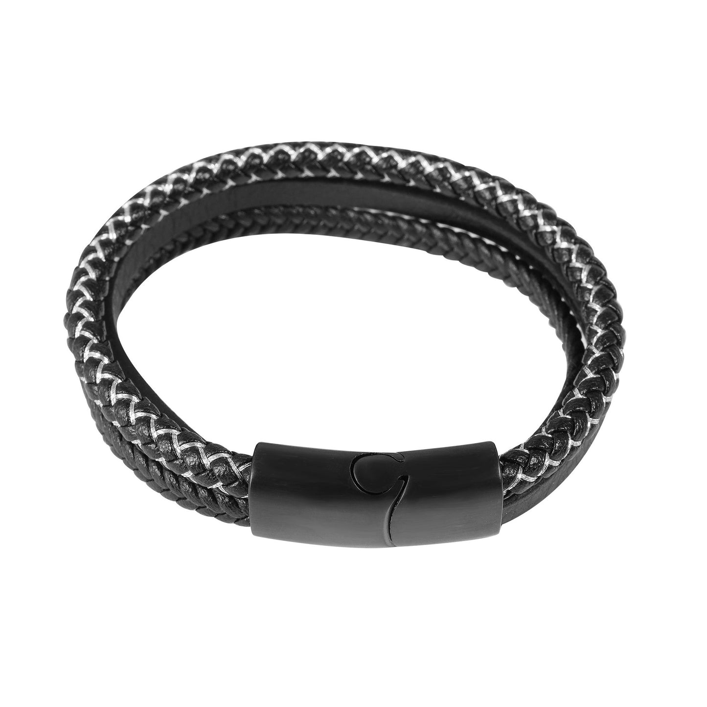 Herren Armband – Lederarmband aus Leder 21 cm