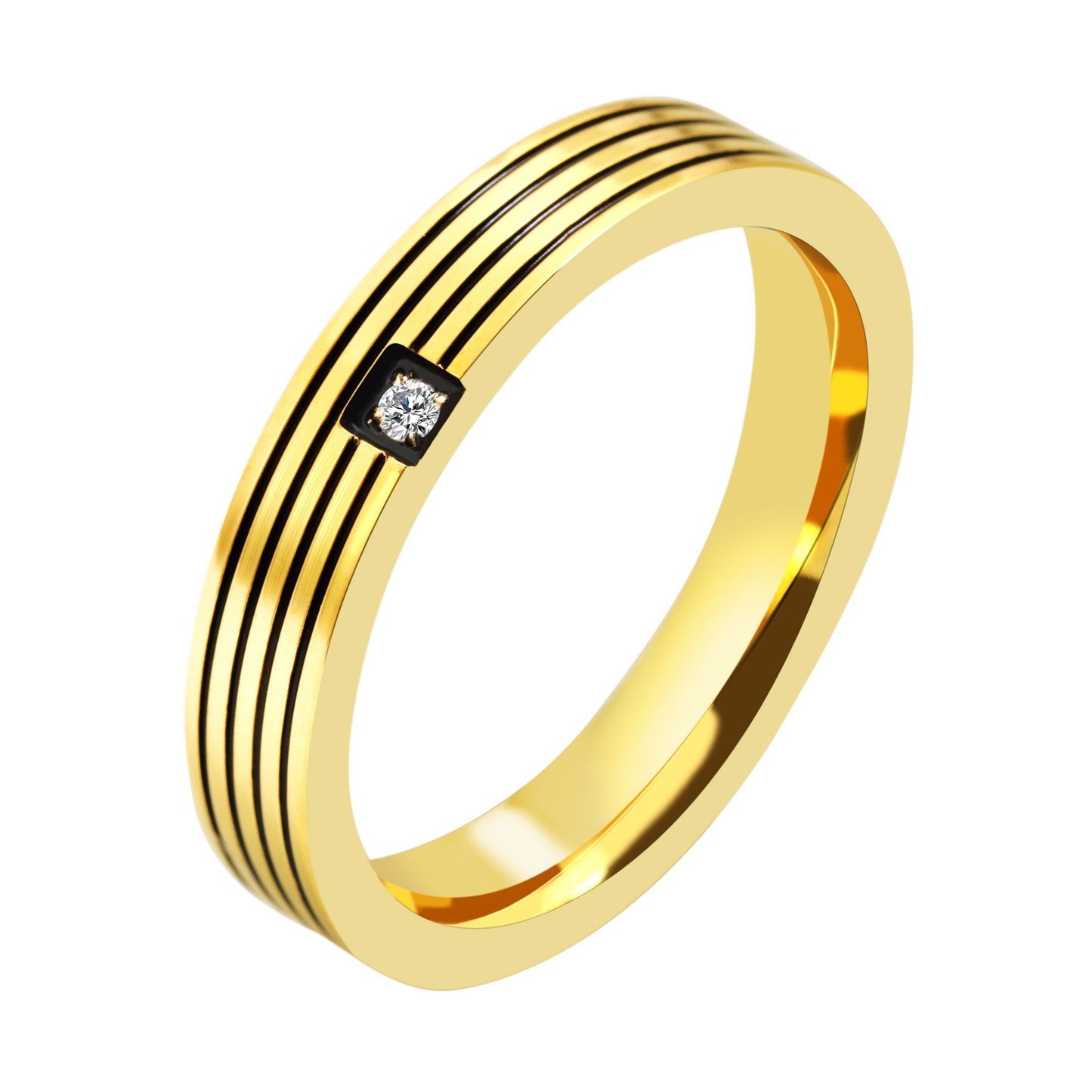Damen Ring aus Edelstahl
