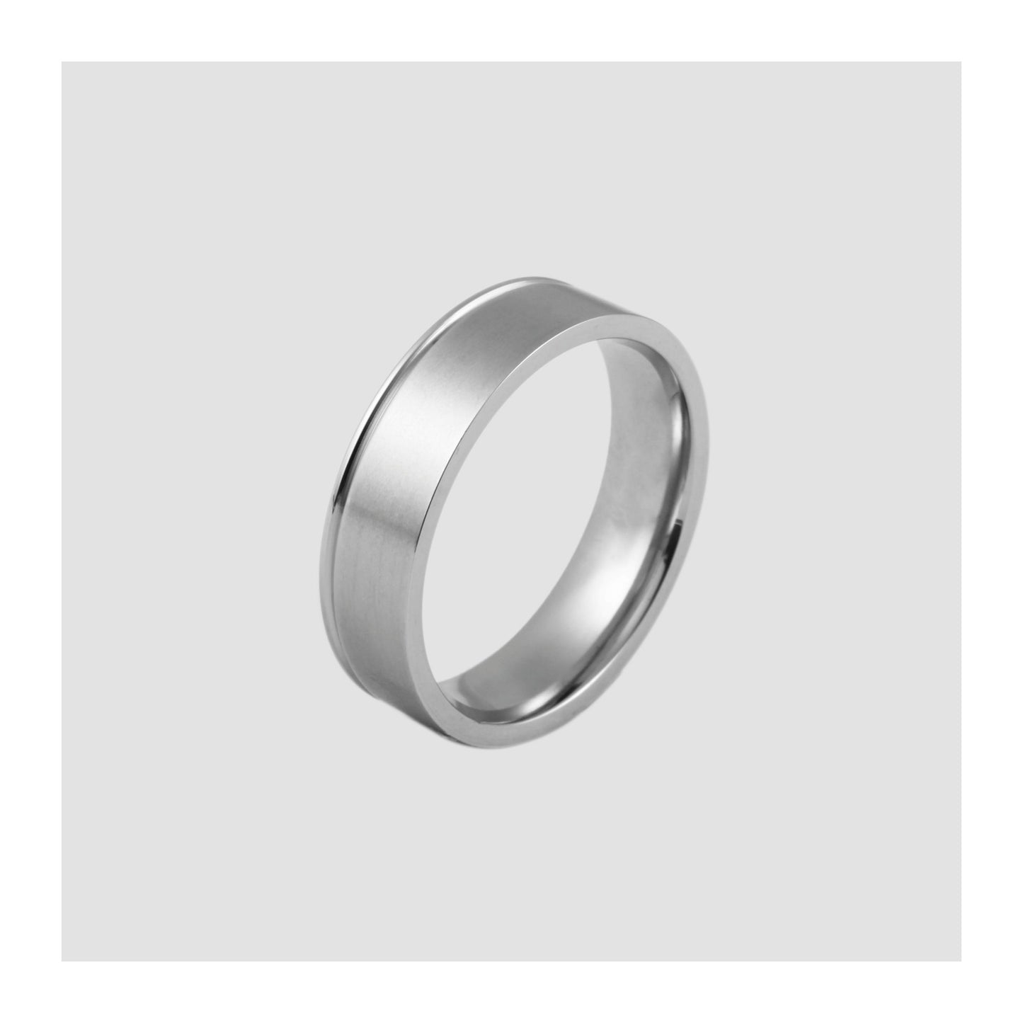 Herren Ring aus Edelstahl