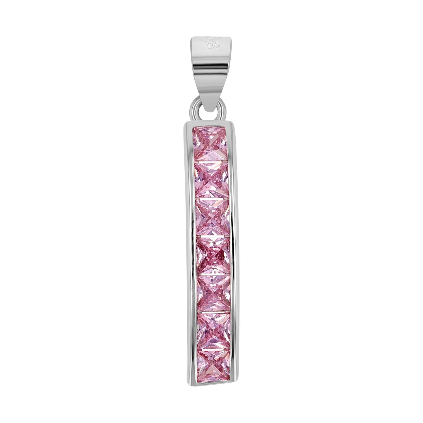Damen Anhänger aus 925 Silber mit Zirkonia
