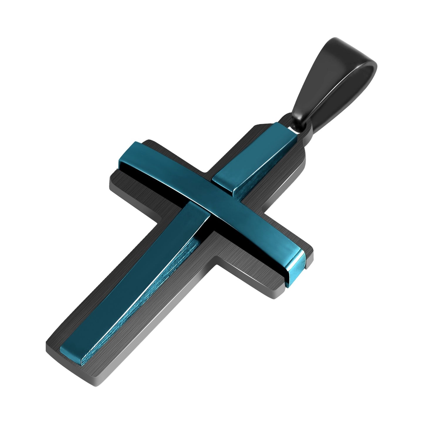 Unisex Anhänger – Kreuz Kreuzanhänger aus Edelstahl