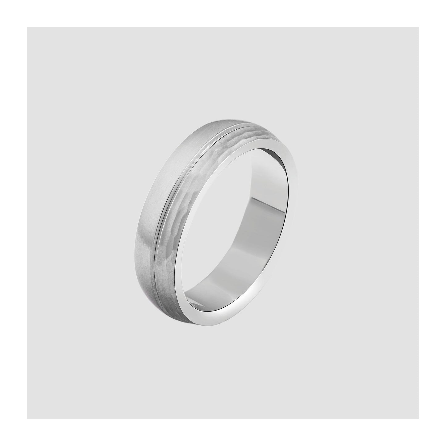 Herren Ring aus Edelstahl