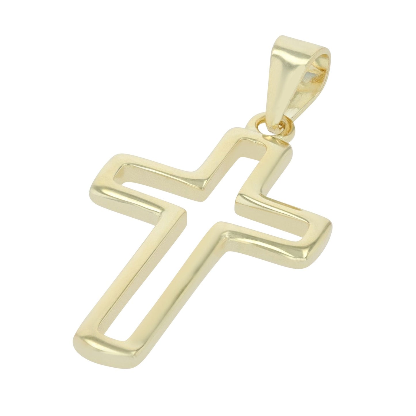 Unisex Anhänger – Kreuzanhänger aus 925 Silber