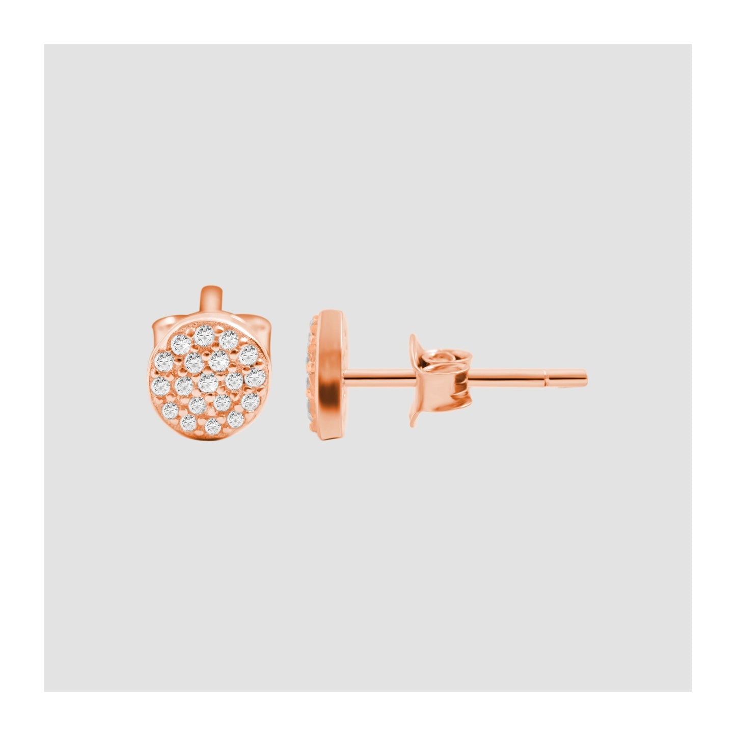 Damen Ohrringe – Ohrstecker aus 925 Silber mit Zirkonia