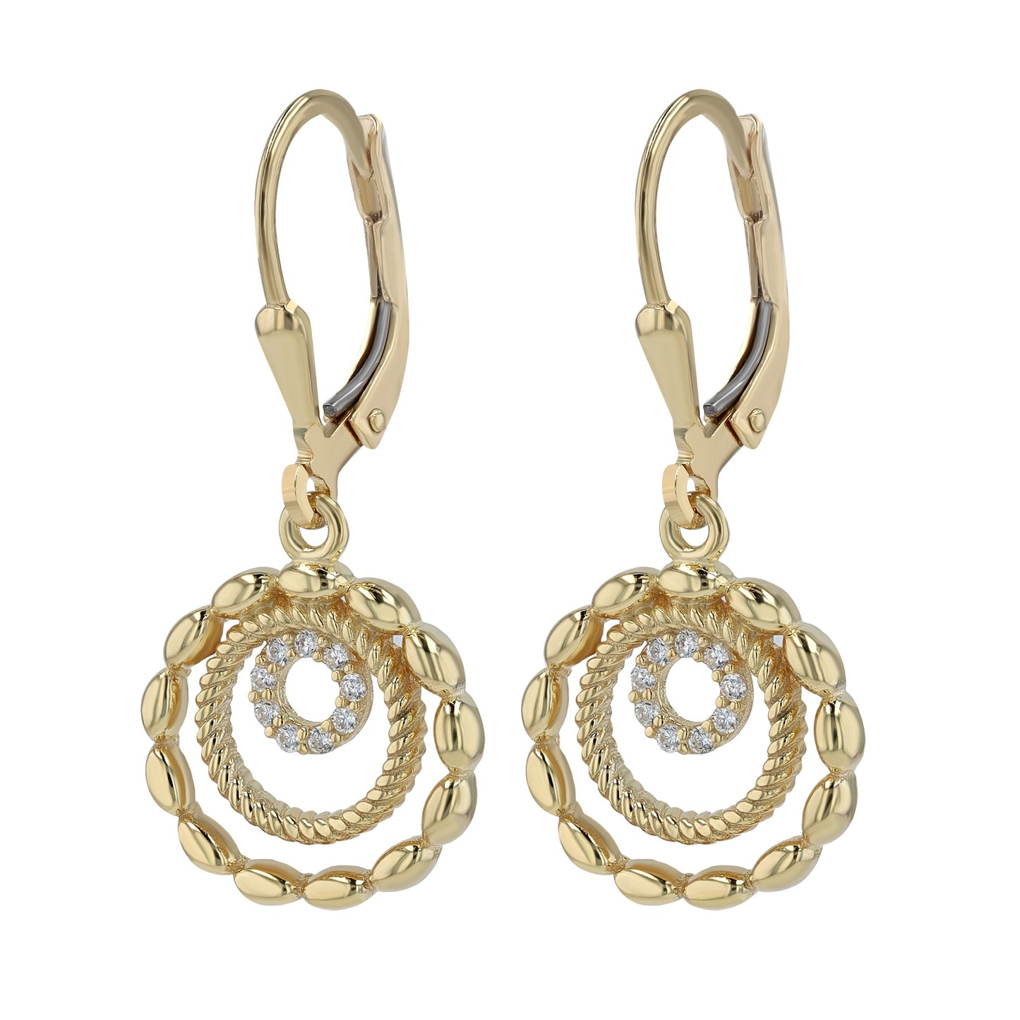 Damen Anhänger aus 925 Silber mit Zirkonia