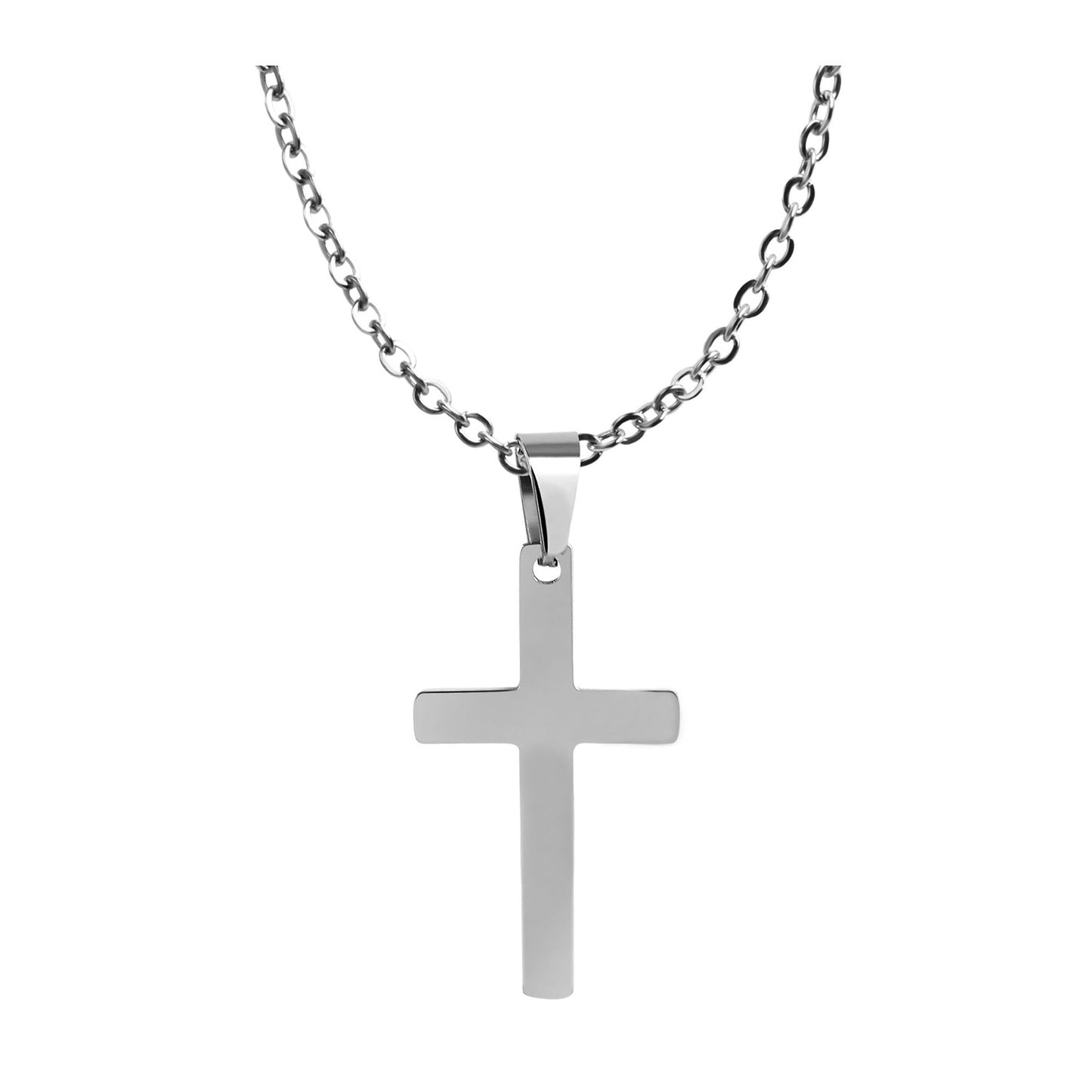 Unisex Anhänger – Kreuz Kreuzanhänger aus Edelstahl