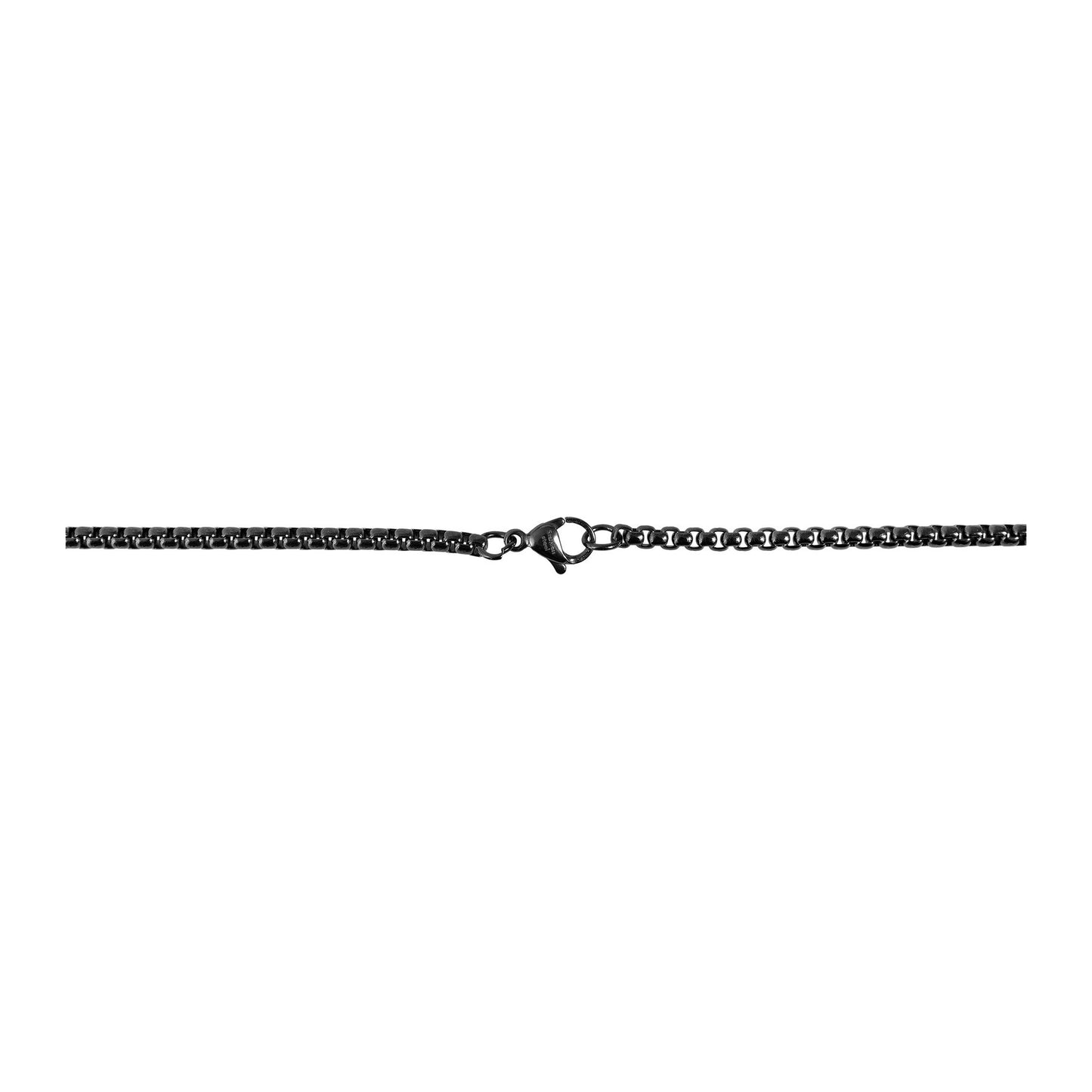 Unisex Halskette mit Anhänger – Kreuz aus Edelstahl