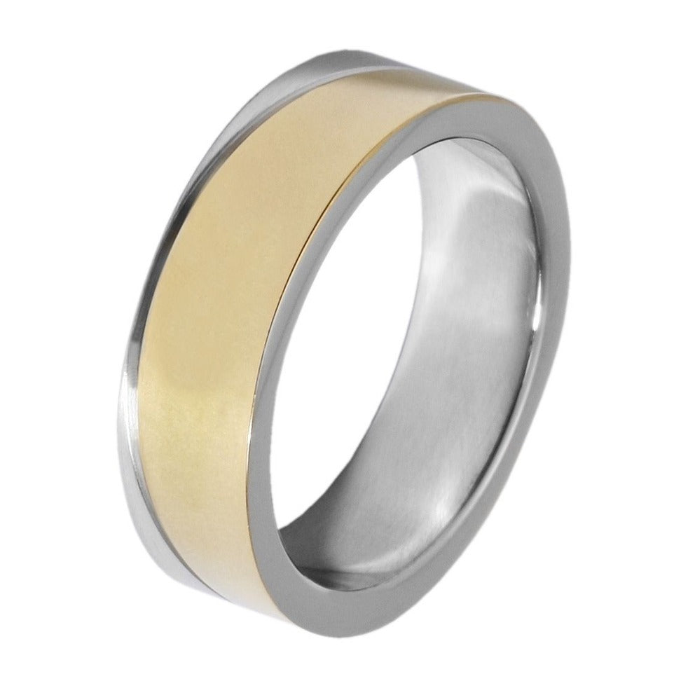 Damen Ring aus Edelstahl