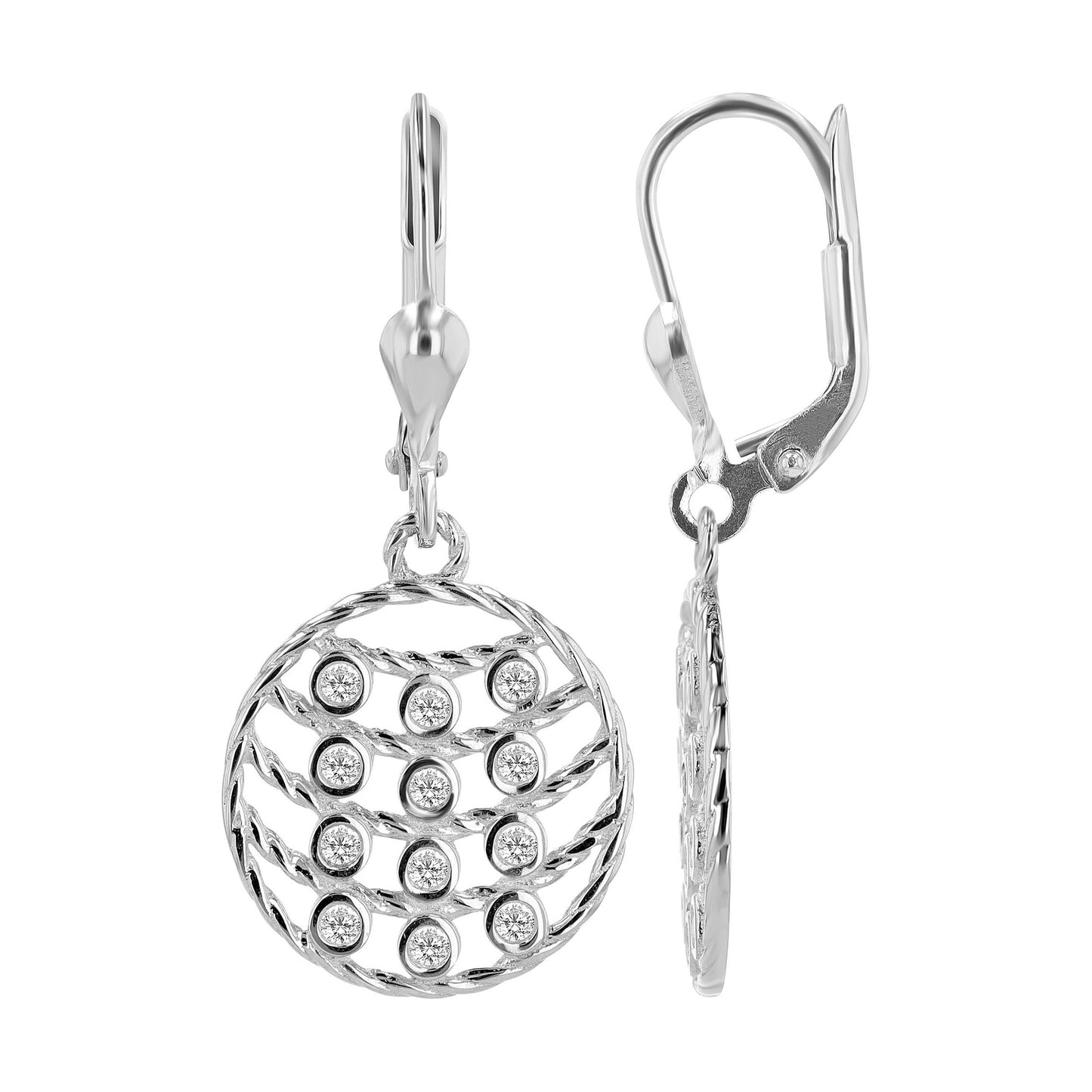 Damen Anhänger aus 333 Gold mit Zirkonia