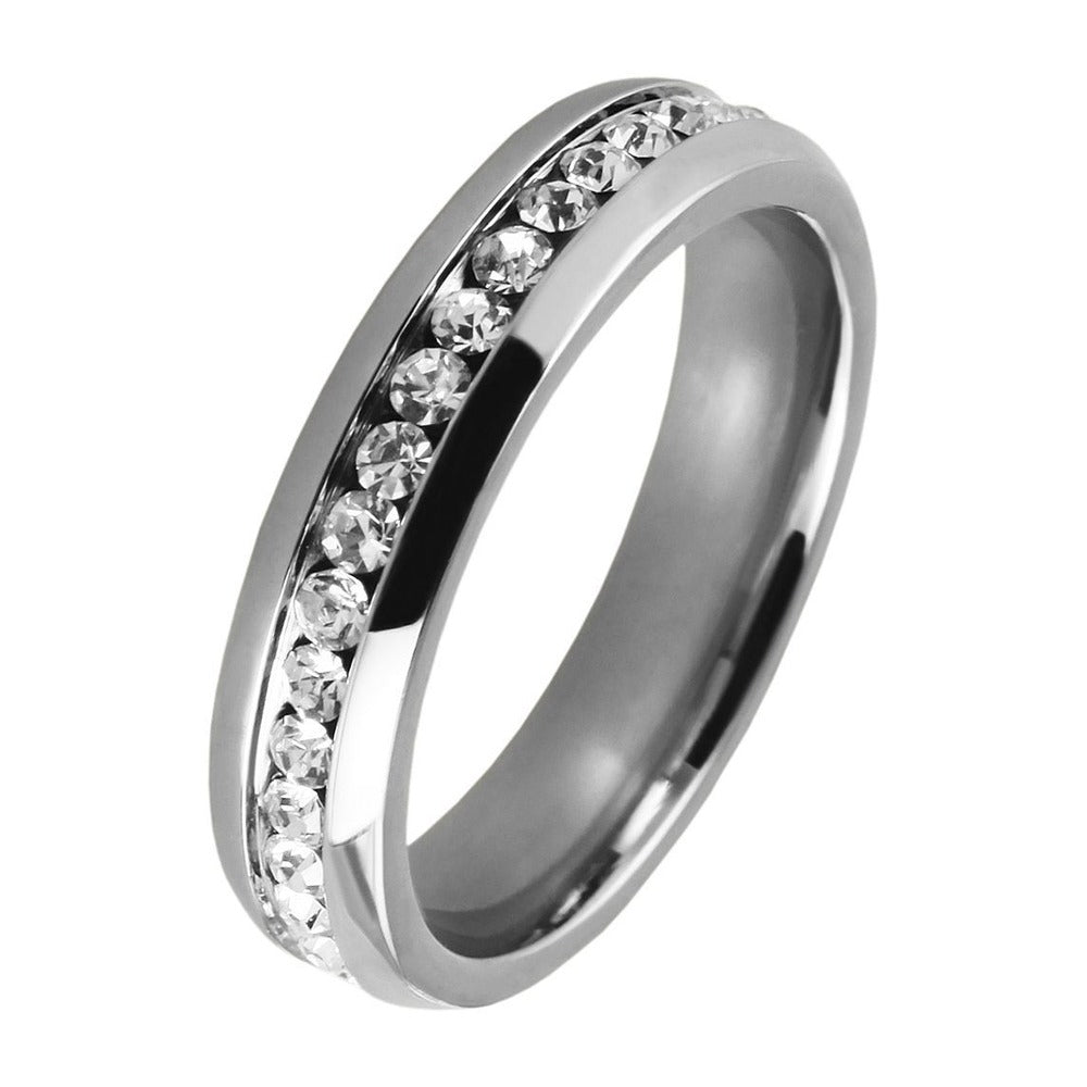 Damen Ring aus Edelstahl