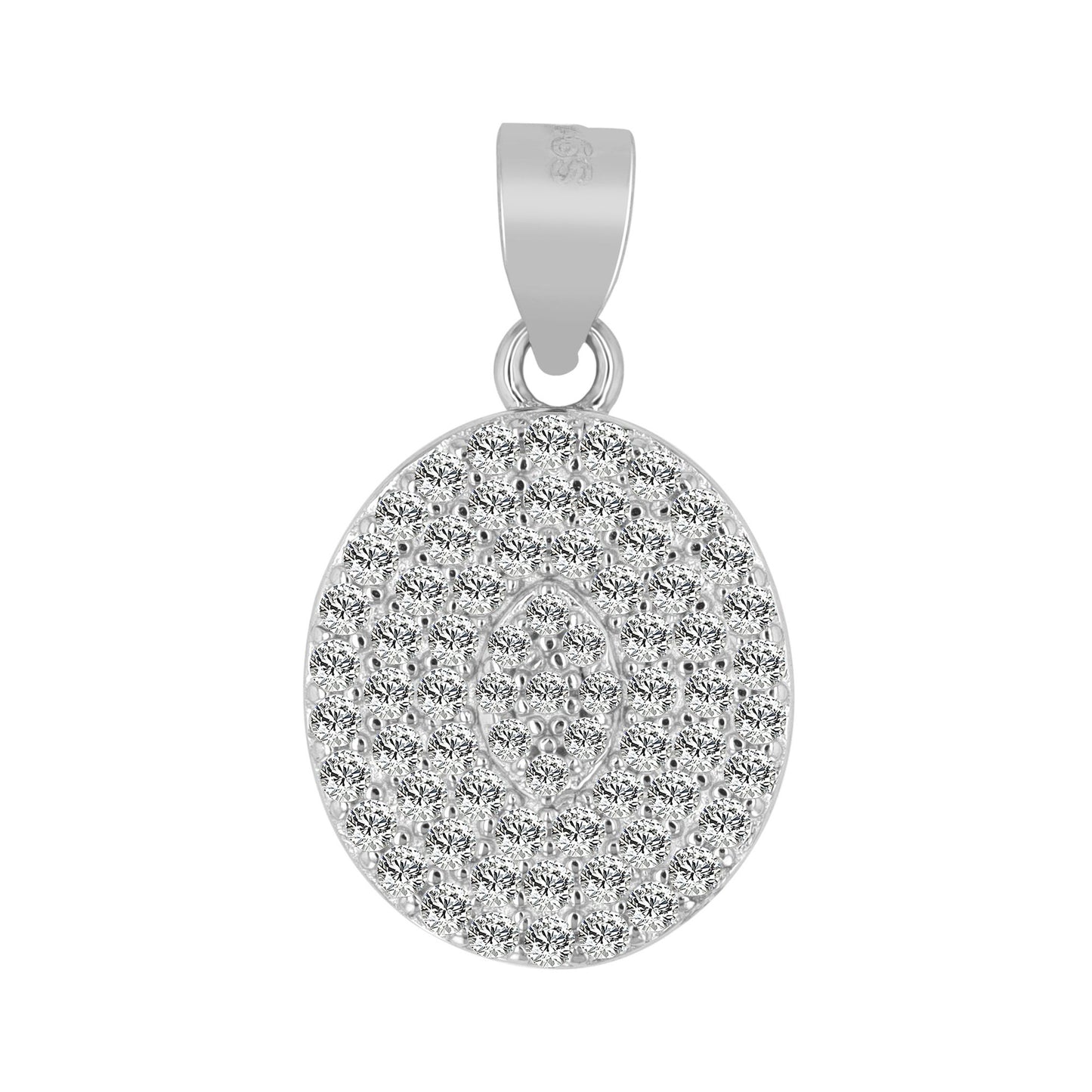 Damen Anhänger aus 925 Silber mit Zirkonia