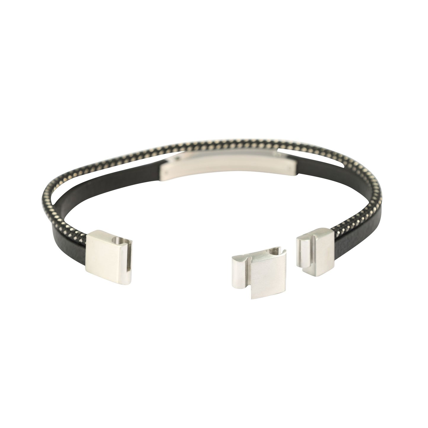 Herren Armband – Lederarmband aus Leder 21 cm