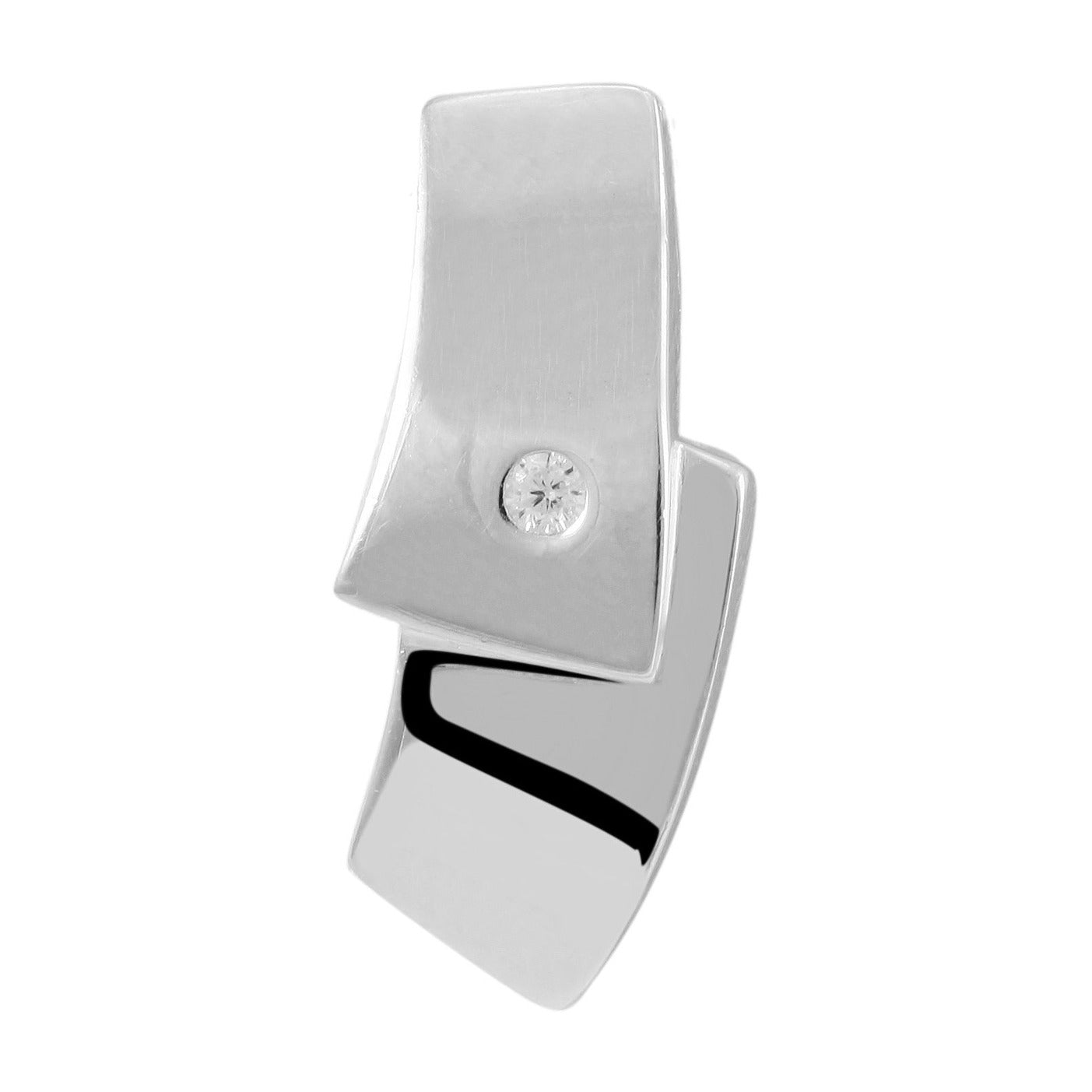 Damen Anhänger aus 925 Silber mit Zirkonia