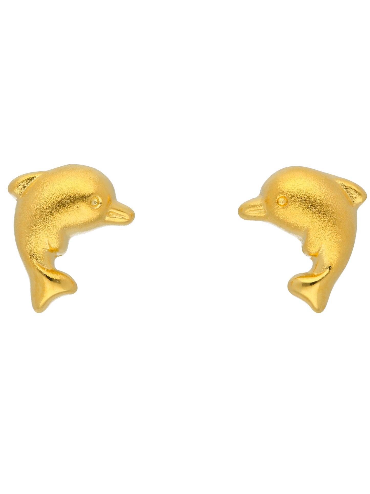 Adelia´s 333 Gold Ohrringe Ohrstecker Delphin