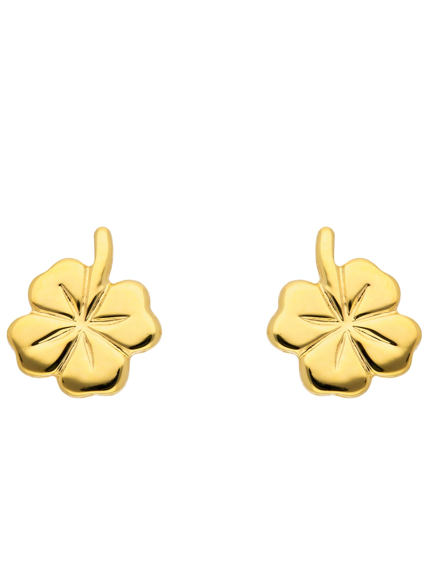Adelia´s 333 Gold Ohrringe Ohrstecker Kleeblatt