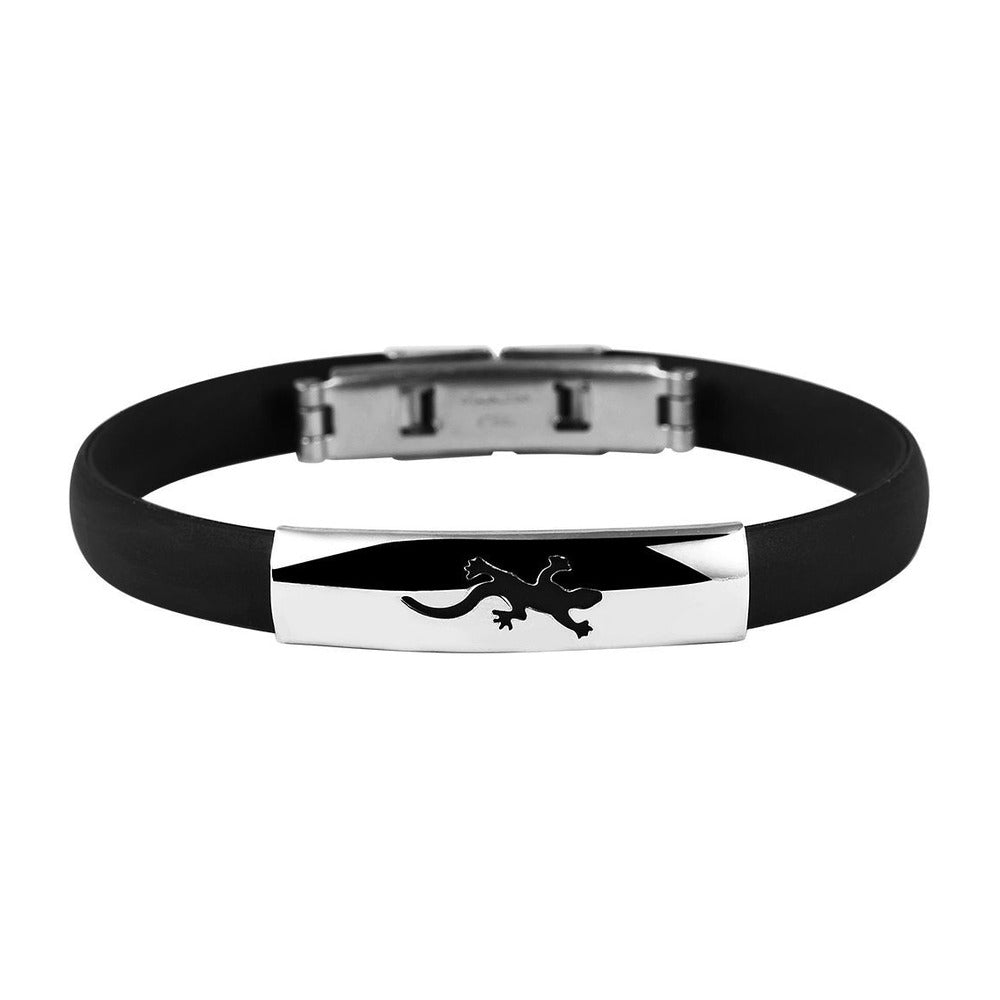 Unisex Armband – Armreif aus Kautschuk Ø 6,5 cm cm