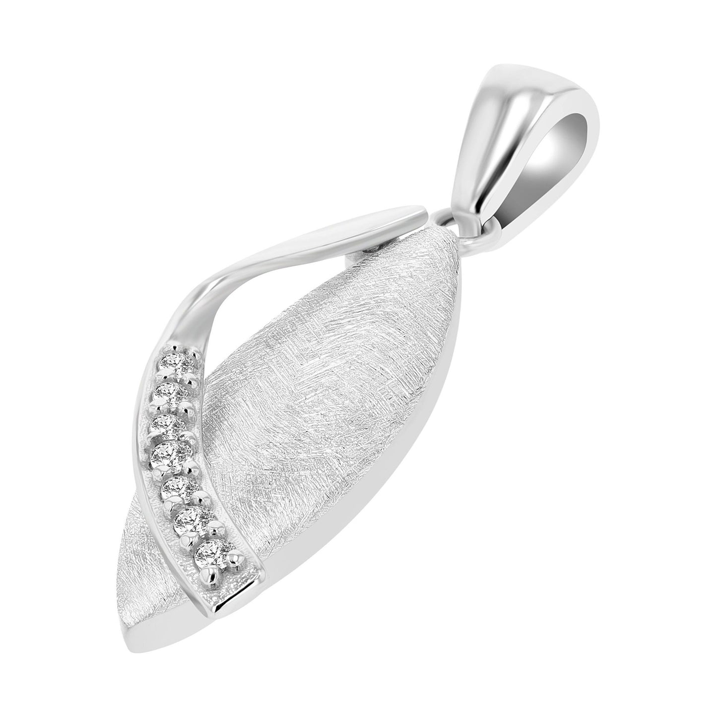 Damen Anhänger aus 333 Gold mit Zirkonia