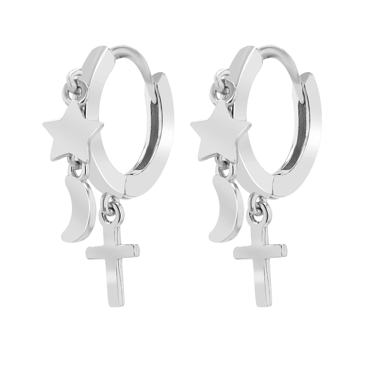 Damen Anhänger – Kreuz Kreuzanhänger aus 925 Silber