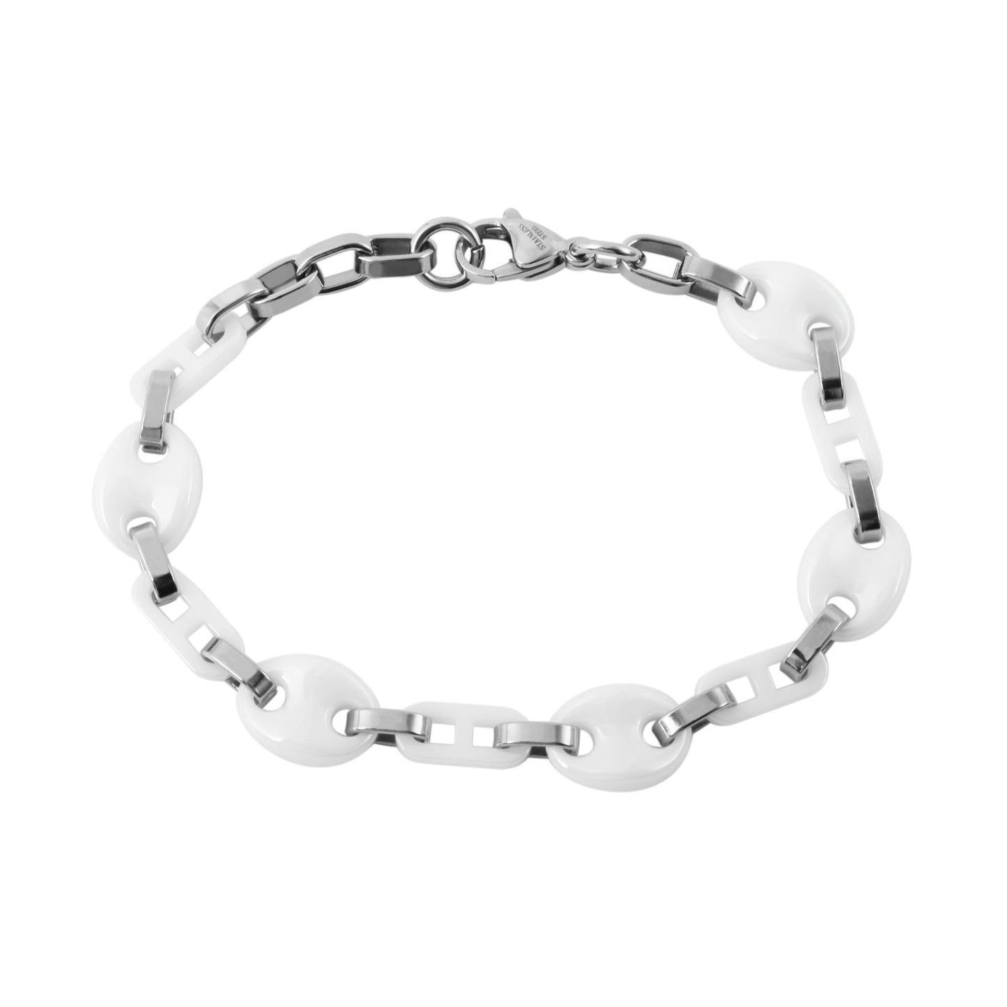 Damen Armband aus Edelstahl 21 cm