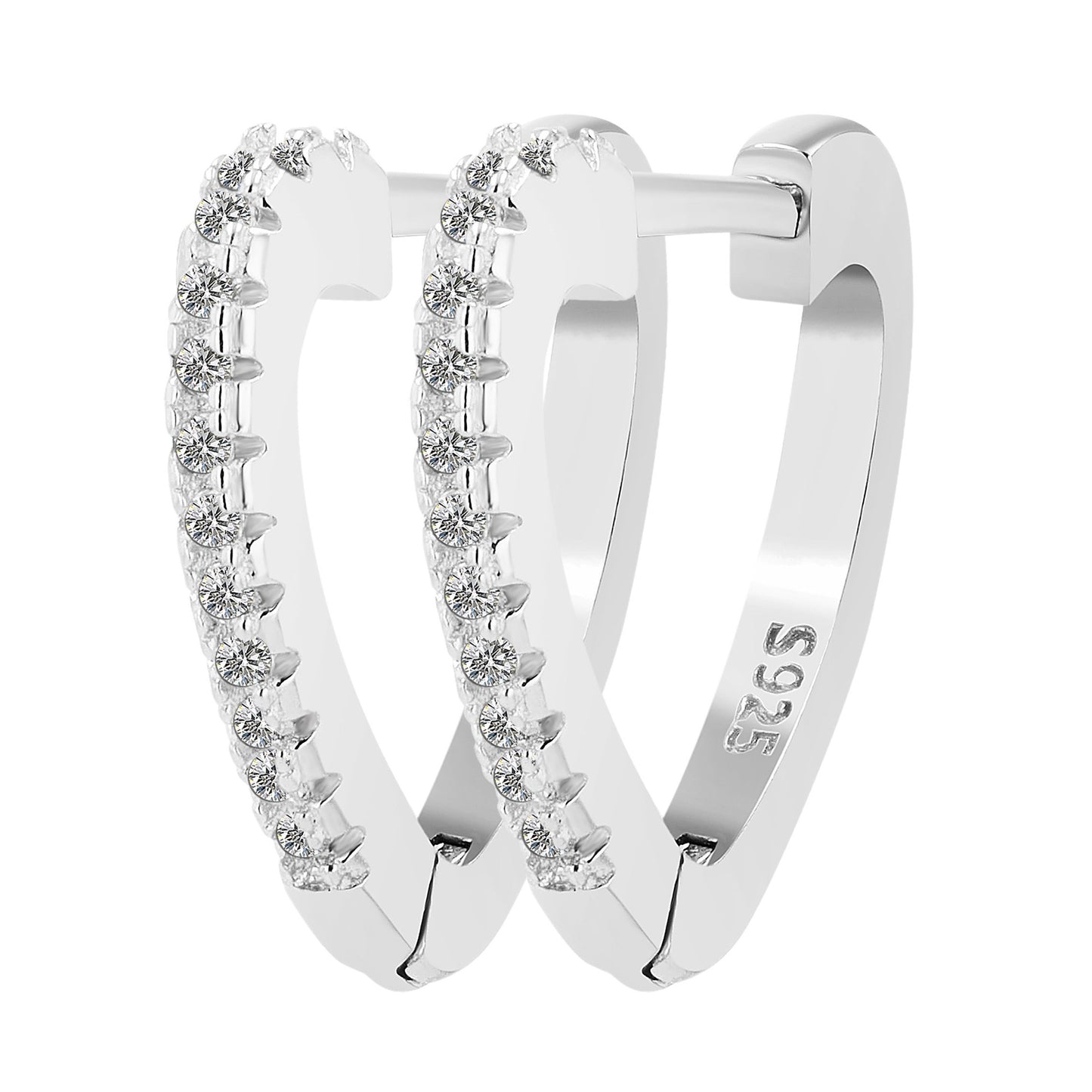 Damen Ohrringe aus 925 Silber